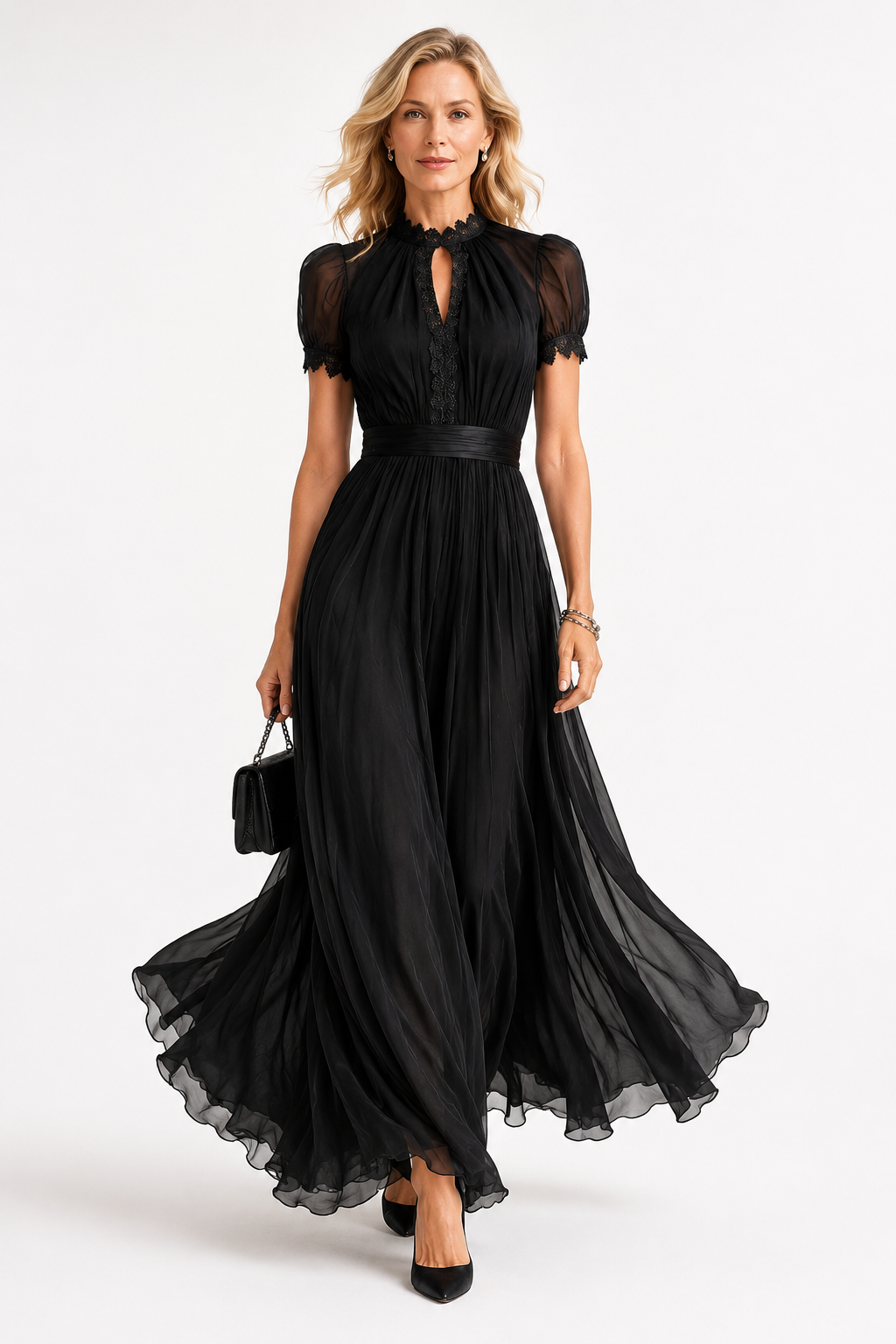 BAILEY | FLOWING MIDI DRESS FOR WOMEN