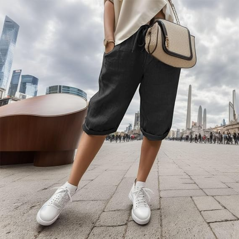 NOA - COTTON LINEN SHORTS