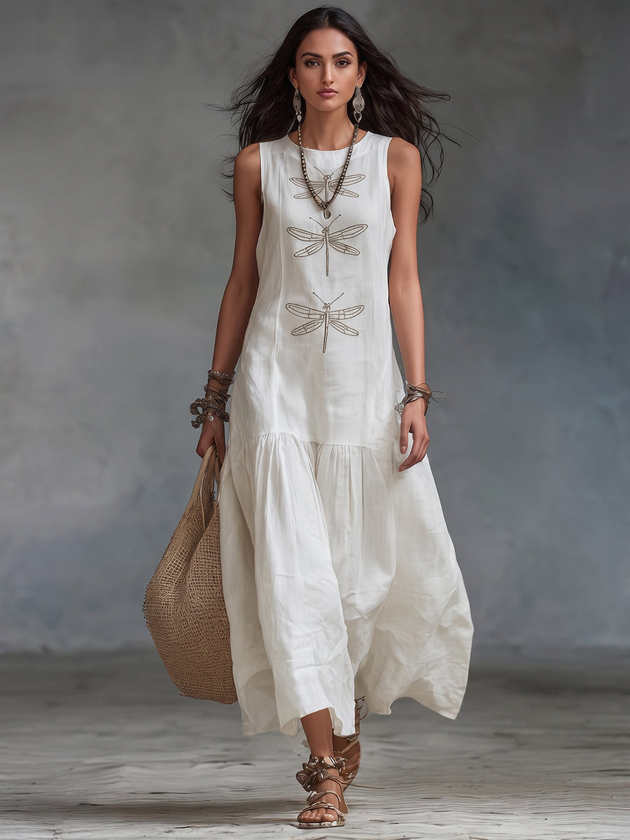 GENEVA | SLEEVELESS MAXI DRESS FOR WOMEN