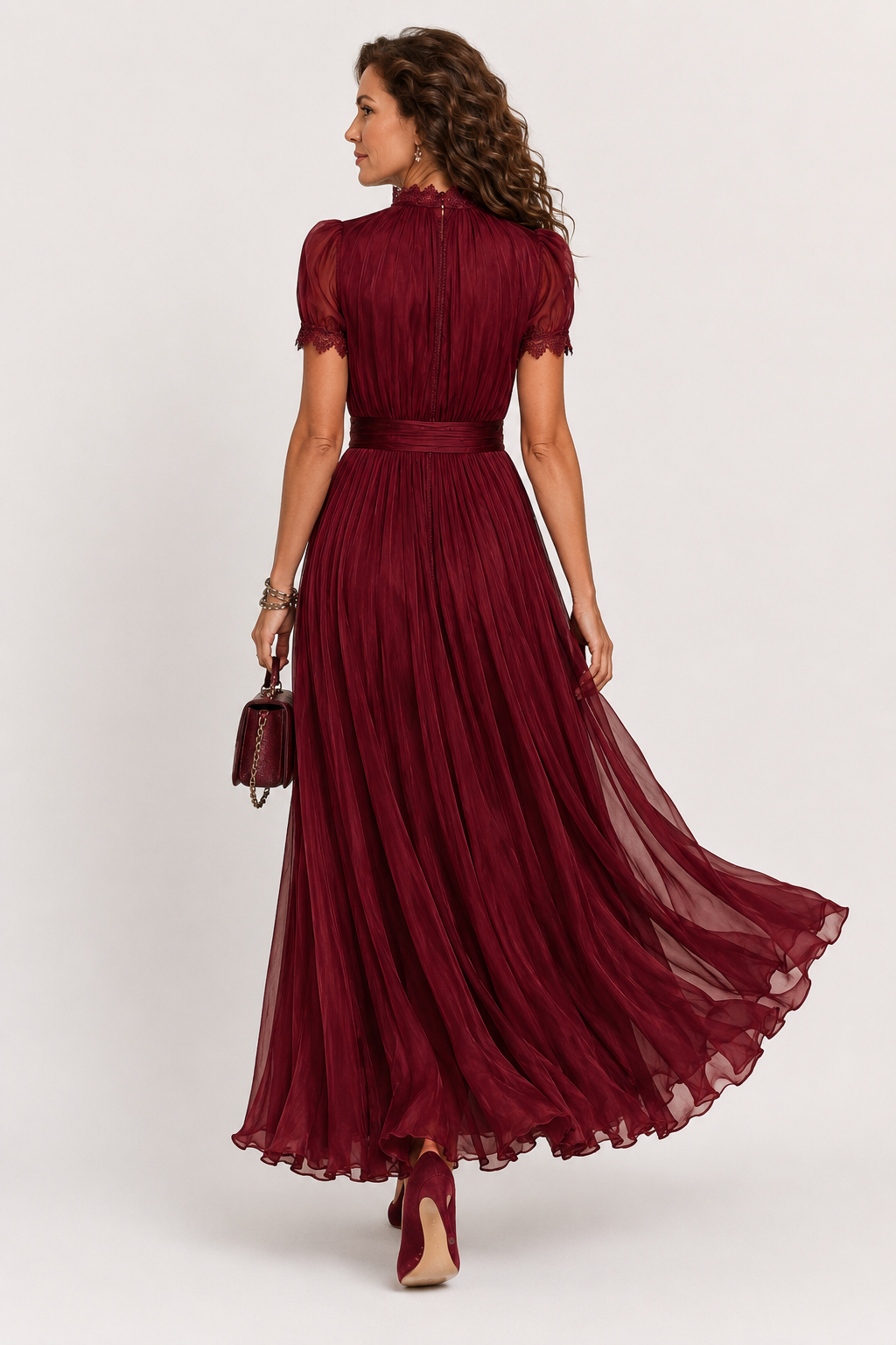 LESLEY | ELEGANT MIDI DRESS FOR WOMEN
