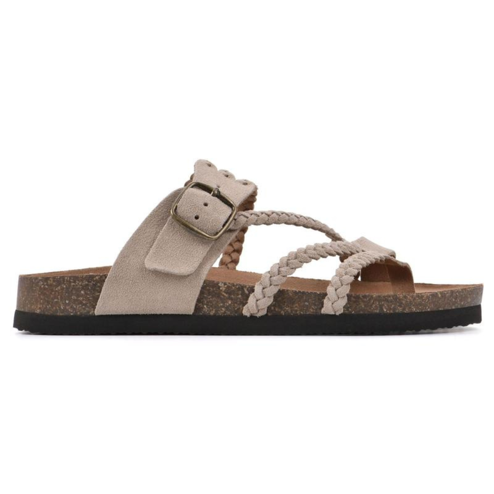 Aurora™ | Anatomical Woven Cork Sandals For Women