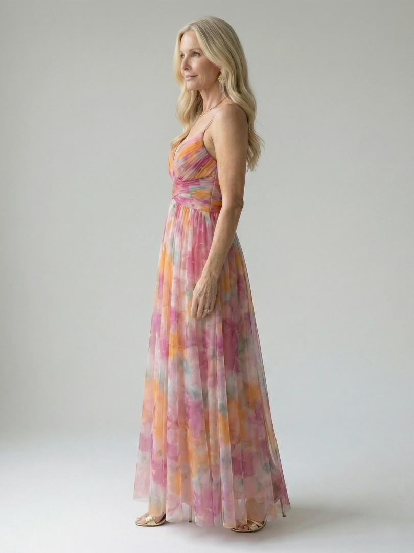 ISEL | WRAP MAXI DRESS FOR WOMEN