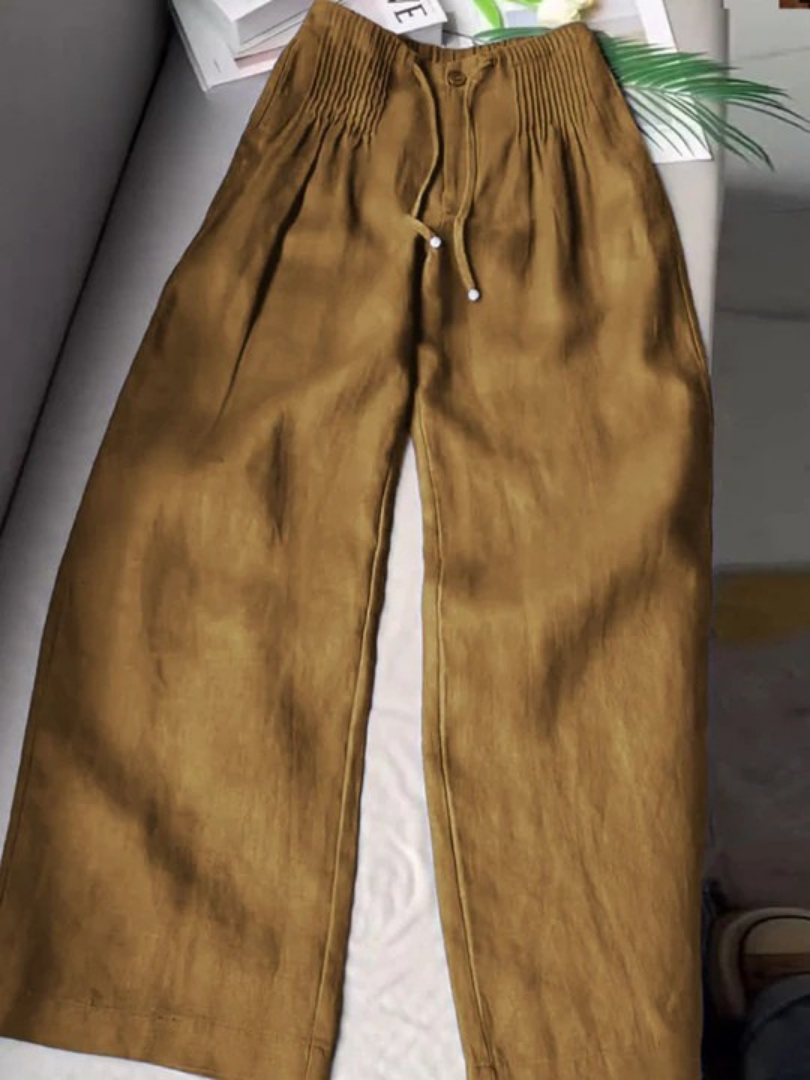 ZERENA - WIDE LEG TROUSERS