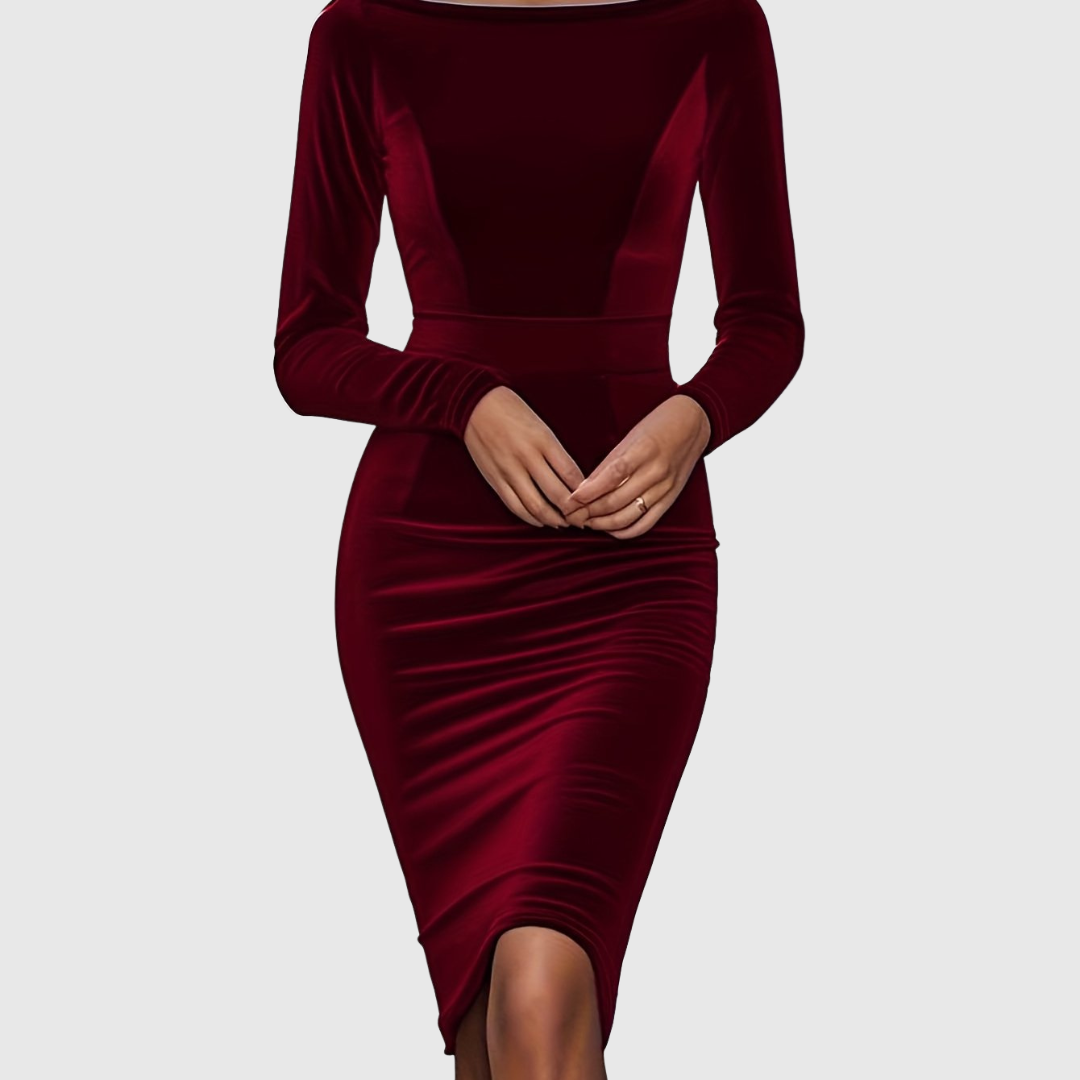 AVALANCHE - LUXE VELVET BODYCON DRESS