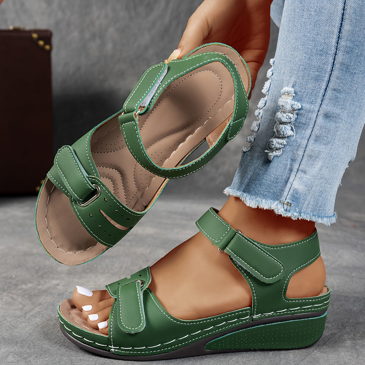 DELACROIX – ELLA COMFORT ORTHOPAEDIC SANDALS