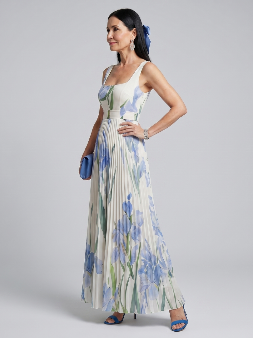 OPHELIA | SLEEVELESS MIDI DRESS FOR WOMEN