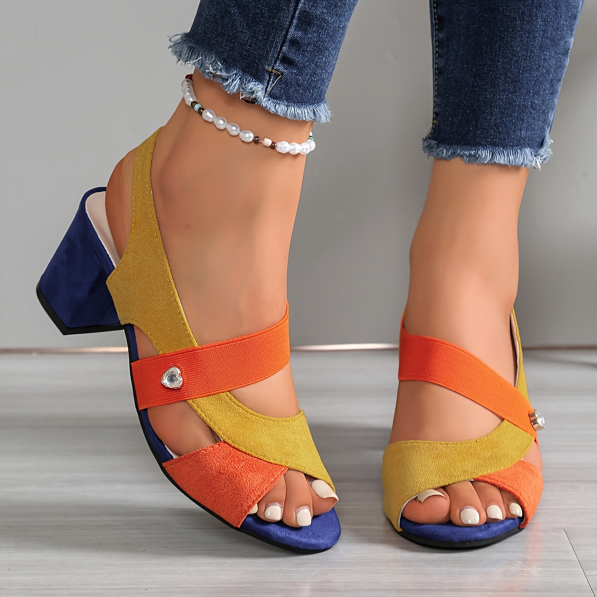 DELACROIX | Elegant Colourful Orthopaedic Sandals