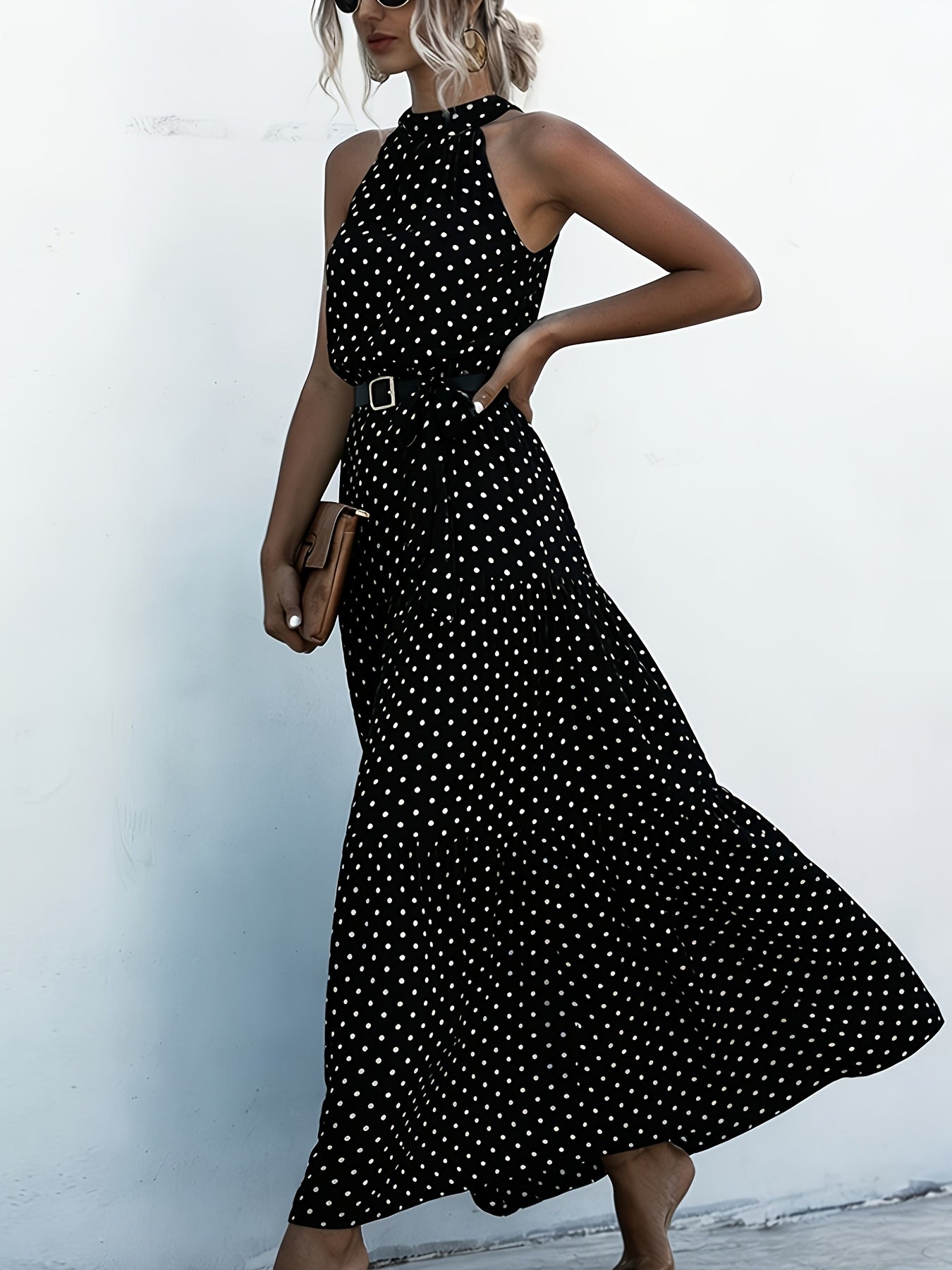 NATALIA – POLKA DOT SUMMER DRESS