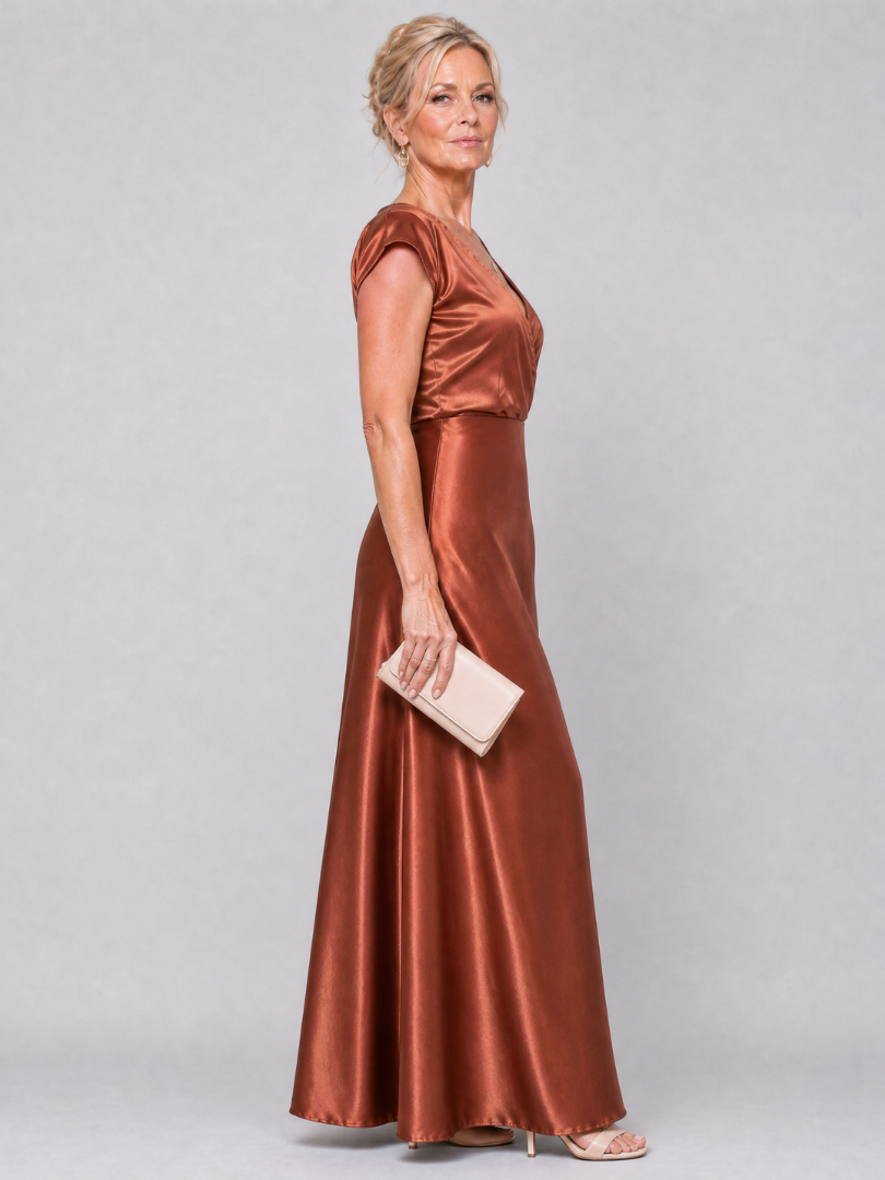 SAMOUSE | WRAP MAXI DRESS FOR WOMEN