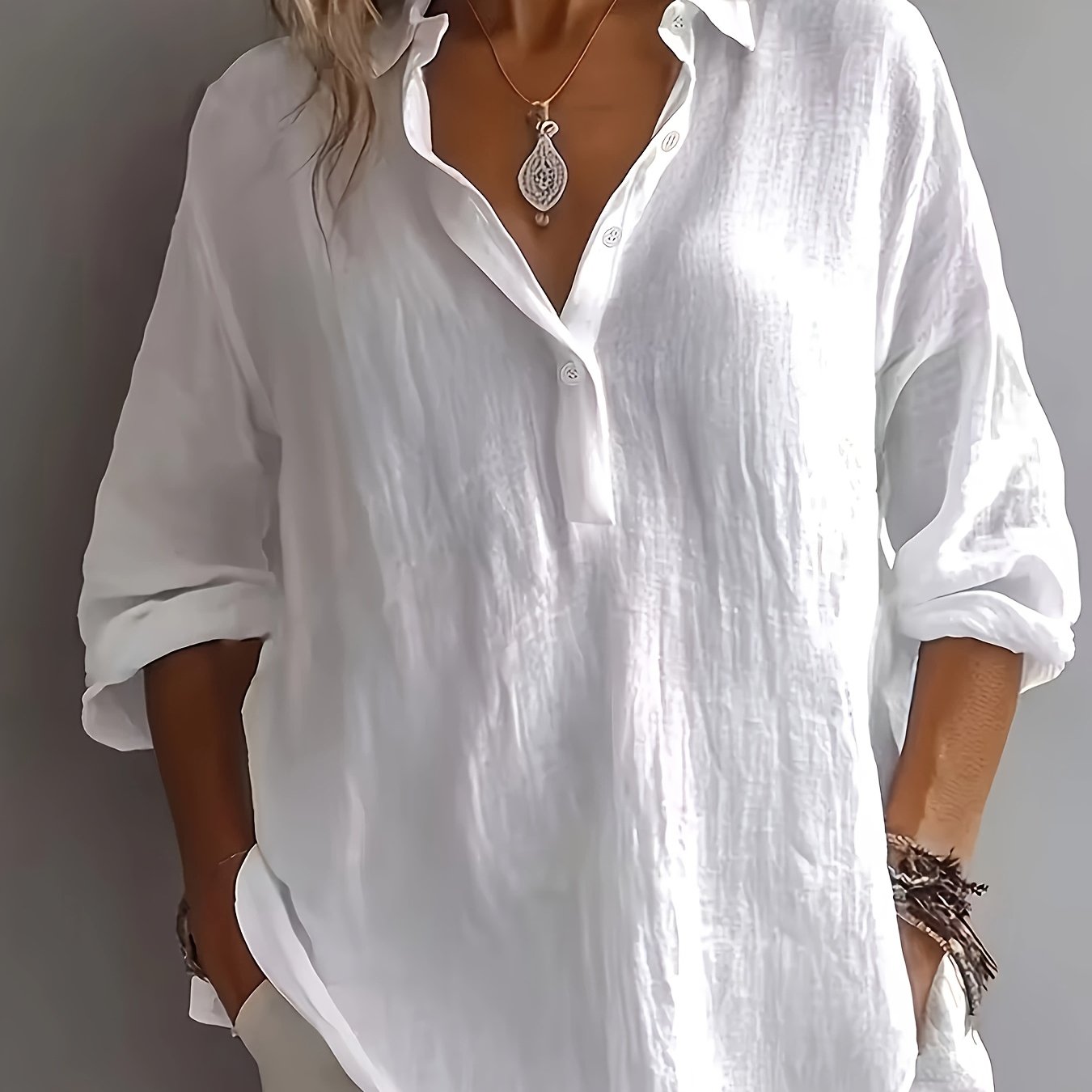 OLIVIA – CHIC LOOSE-FIT BLOUSE