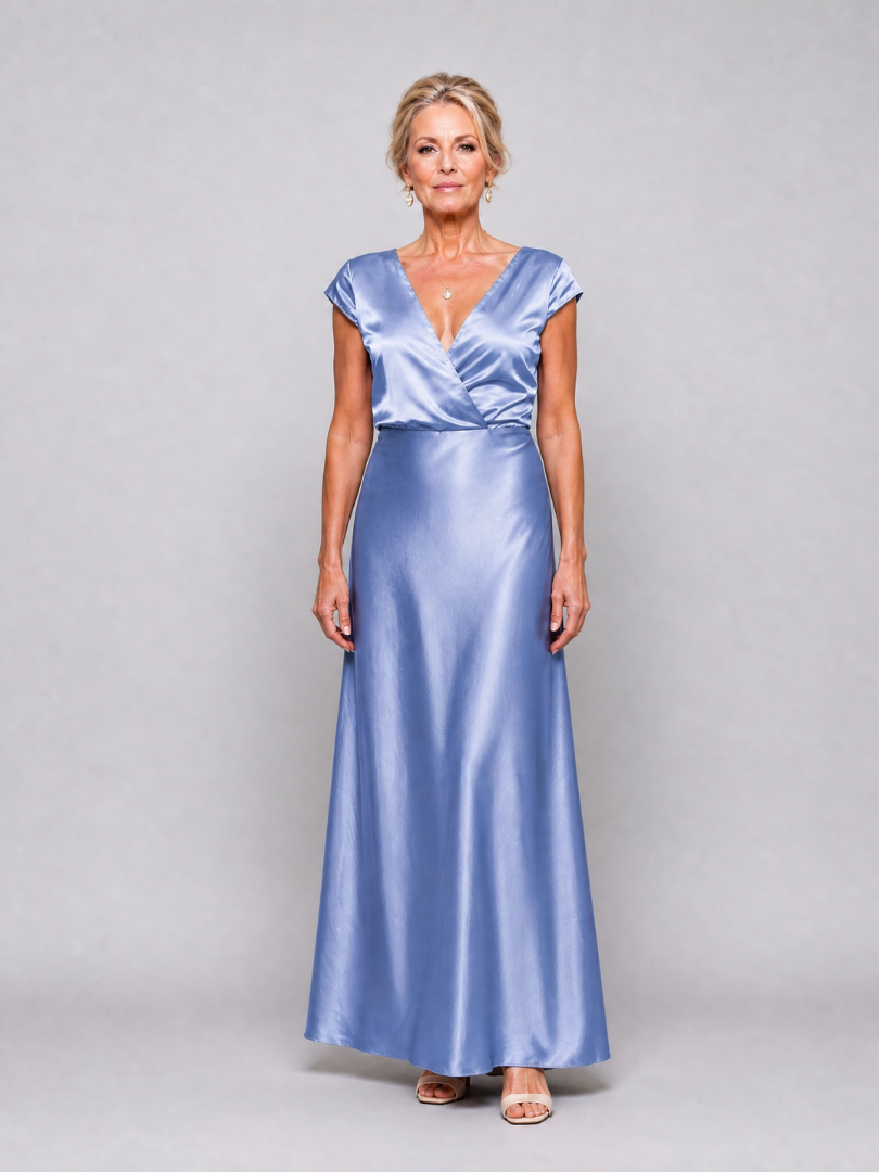 SAMOUSE | WRAP MAXI DRESS FOR WOMEN