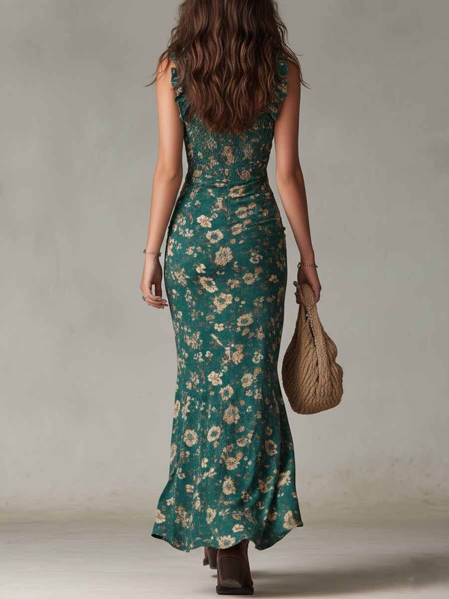 ELISE | FLOWY BOHEMIAN MAXI DRESS FOR WOMEN