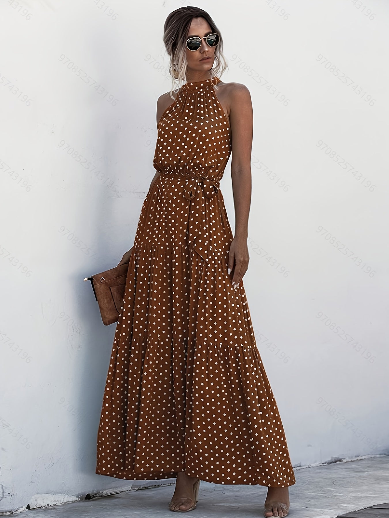 NATALIA – POLKA DOT SUMMER DRESS