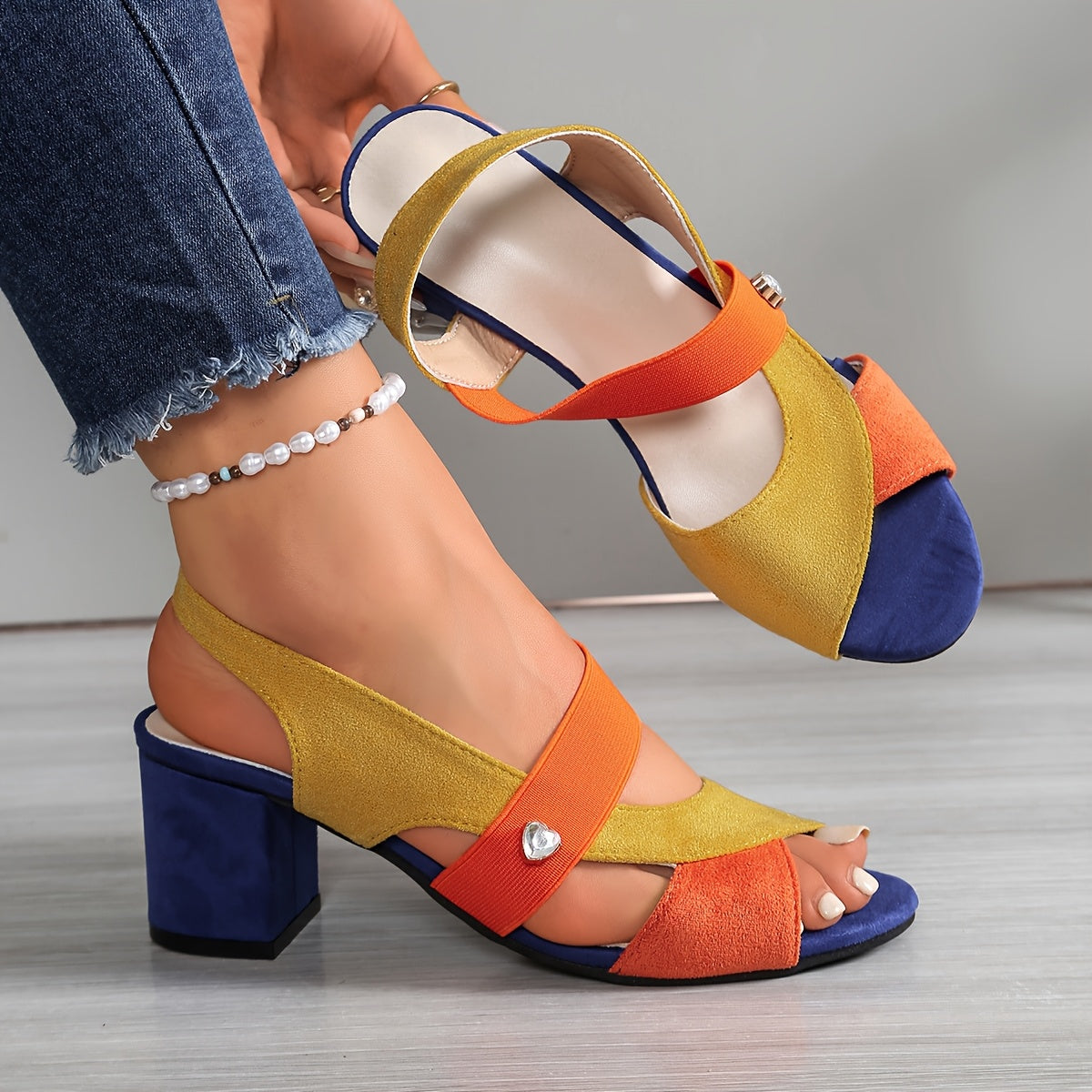 DELACROIX | Elegant Colourful Orthopaedic Sandals