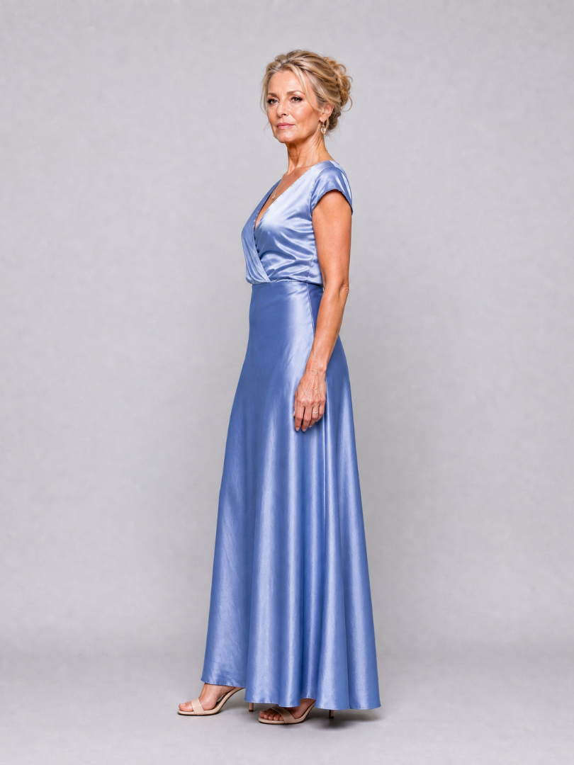SAMOUSE | WRAP MAXI DRESS FOR WOMEN
