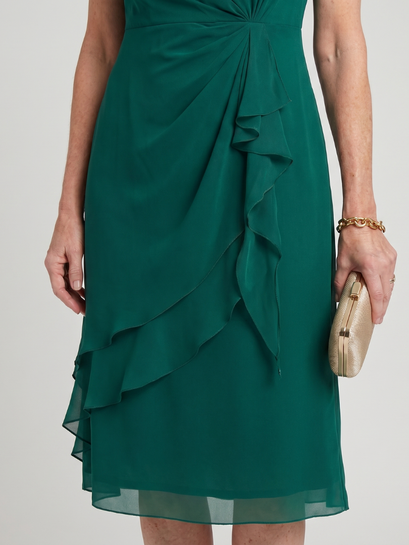 SARA | ELEGANT CHIFFON MIDI DRESS FOR WOMEN