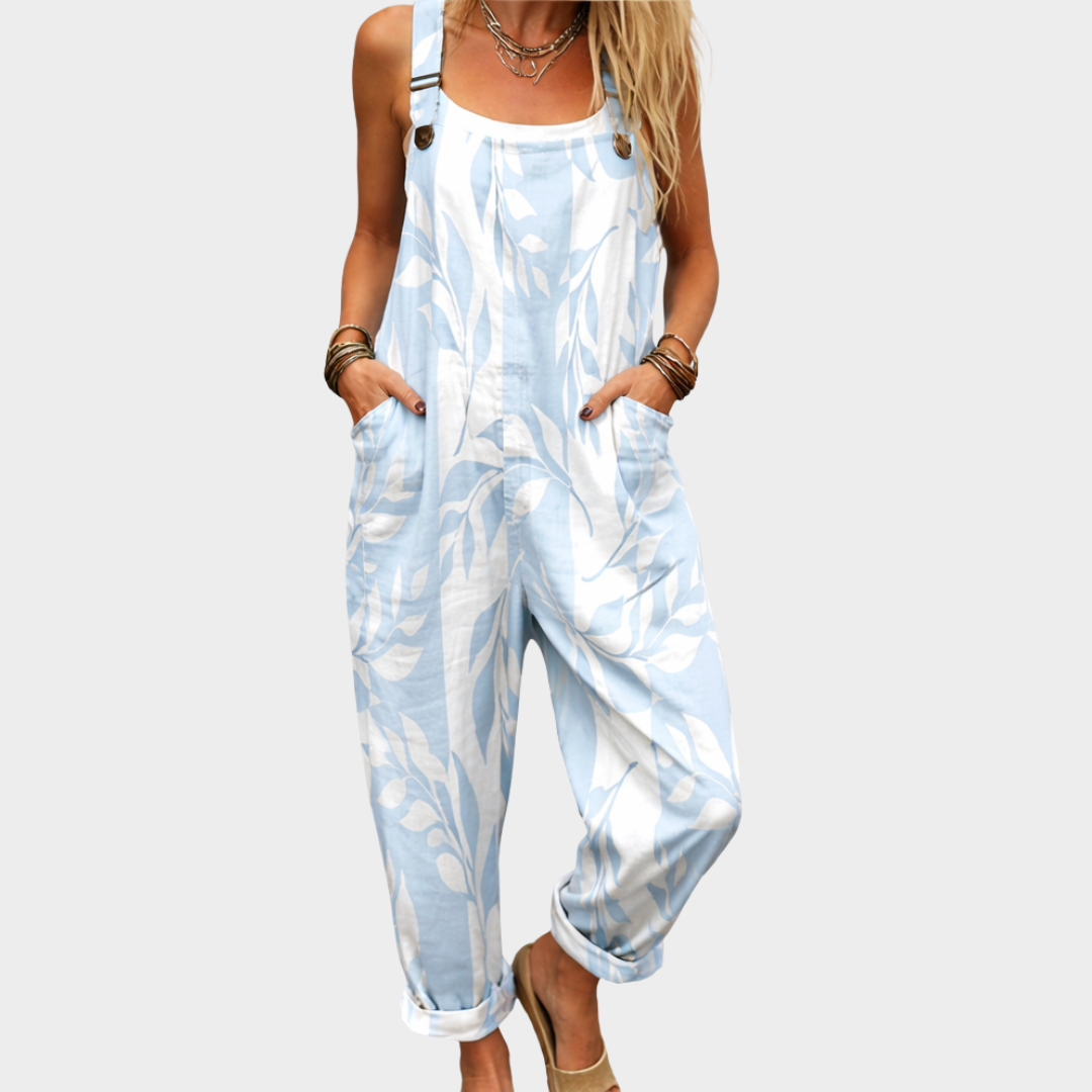 FREDERIQUE - RELAXED PRINTED JUMPSUIT