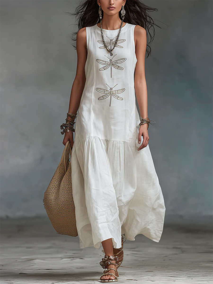 GENEVA | SLEEVELESS MAXI DRESS FOR WOMEN