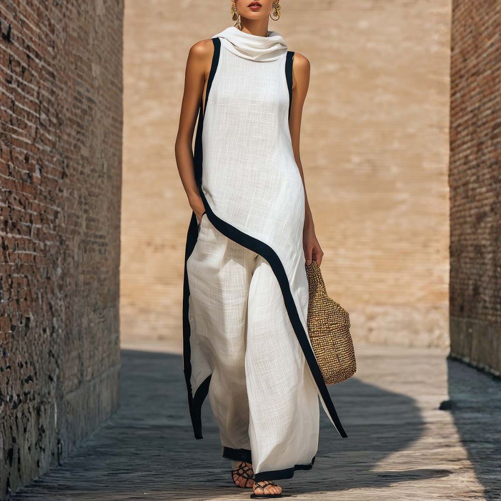 LEONORA - ELEGANT LINEN SUIT