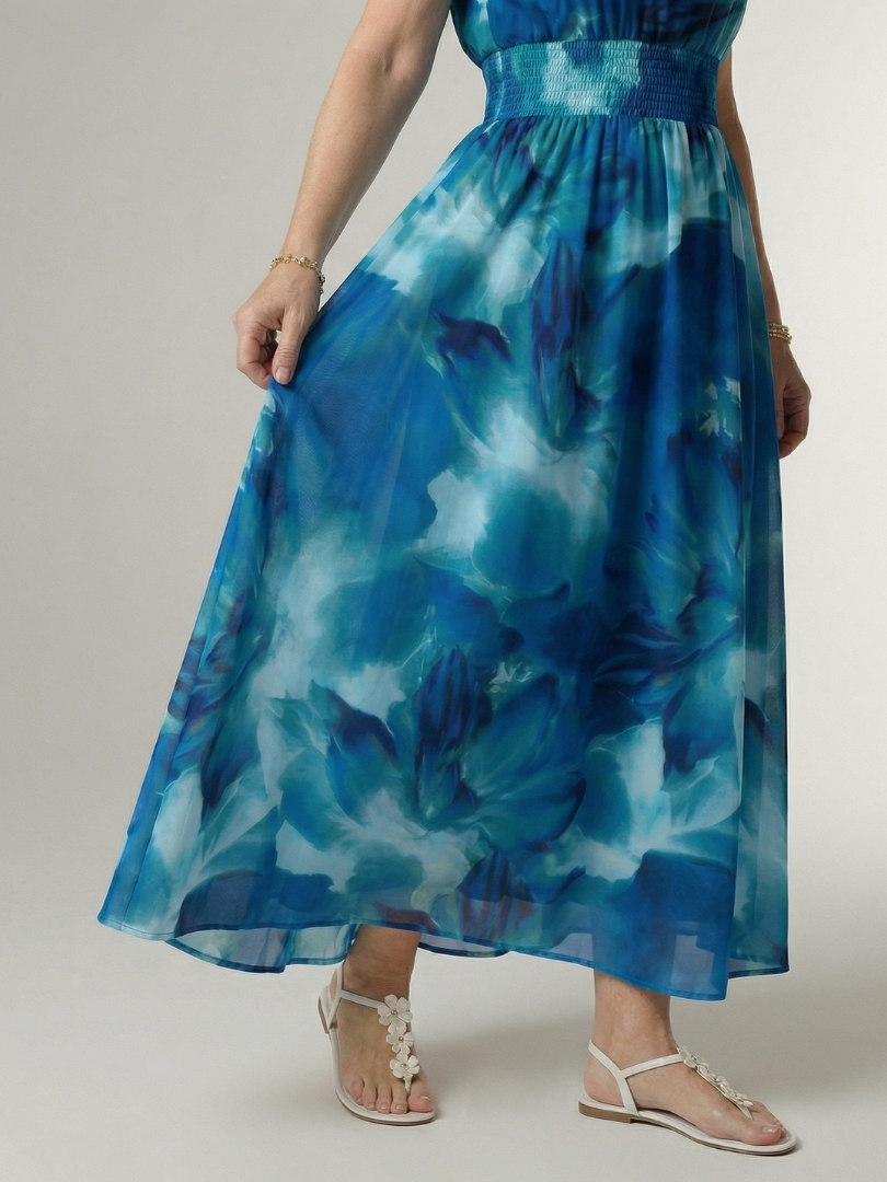 SYLIN | HALTER MIDI DRESS FOR WOMEN