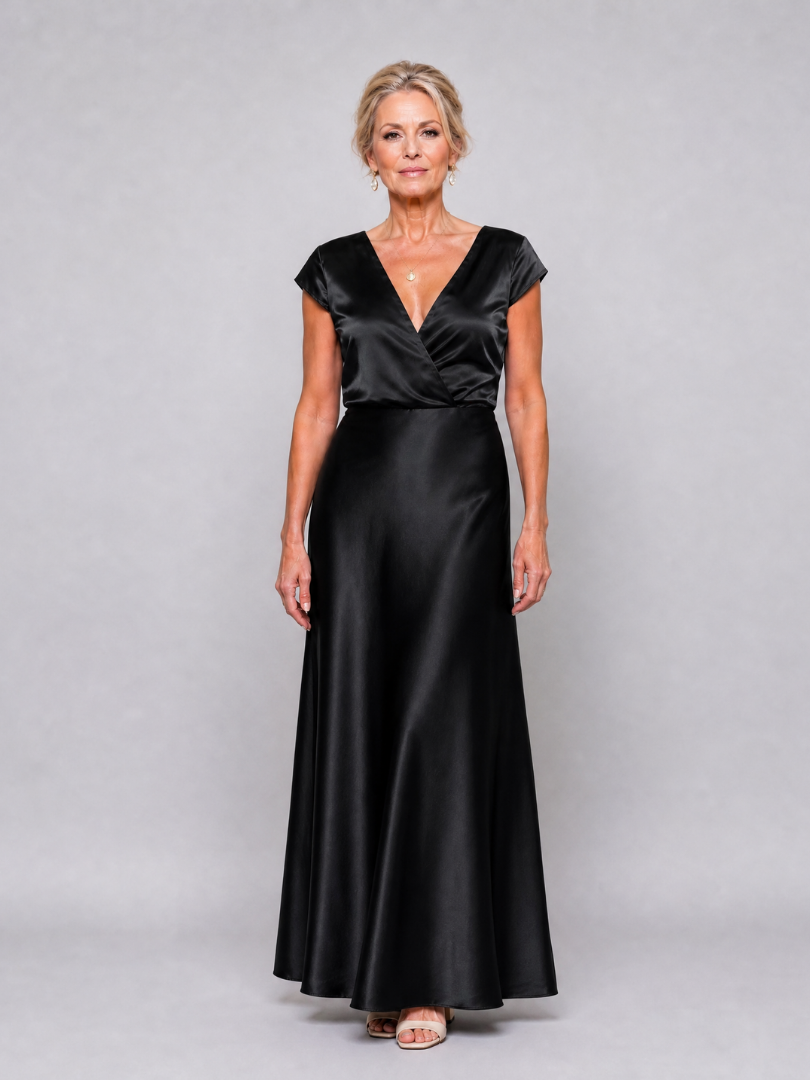 SAMOUSE | WRAP MAXI DRESS FOR WOMEN