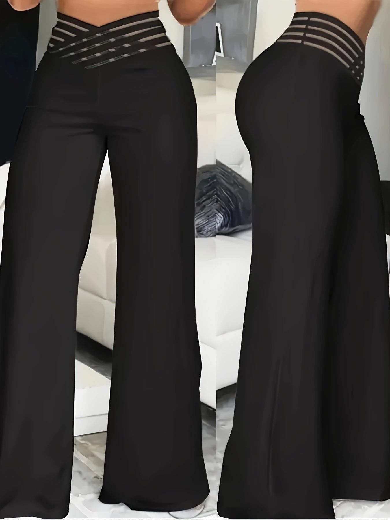 TAVIRA - BREATHABLE HIGH-WAIST PANTS