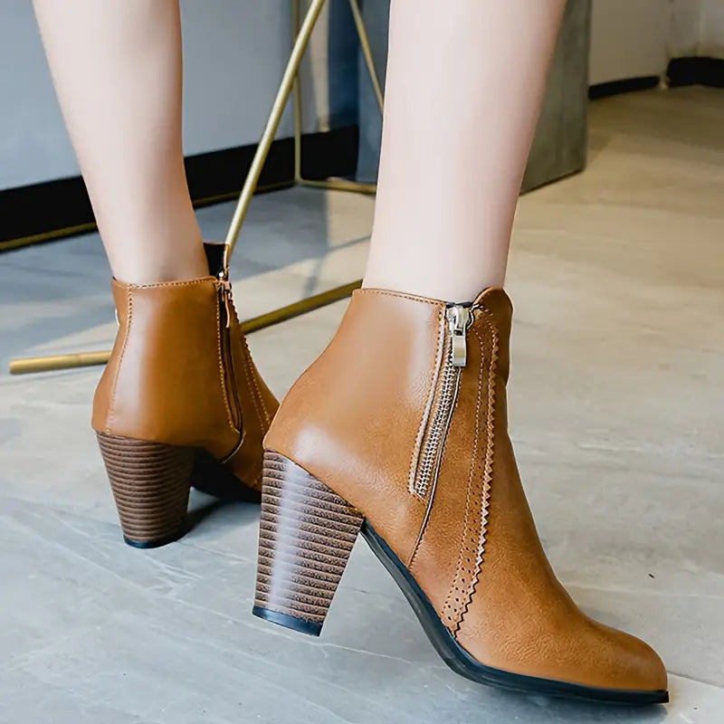 AMARISA | COMFORT CHUNKY HEELS FOR WOMEN