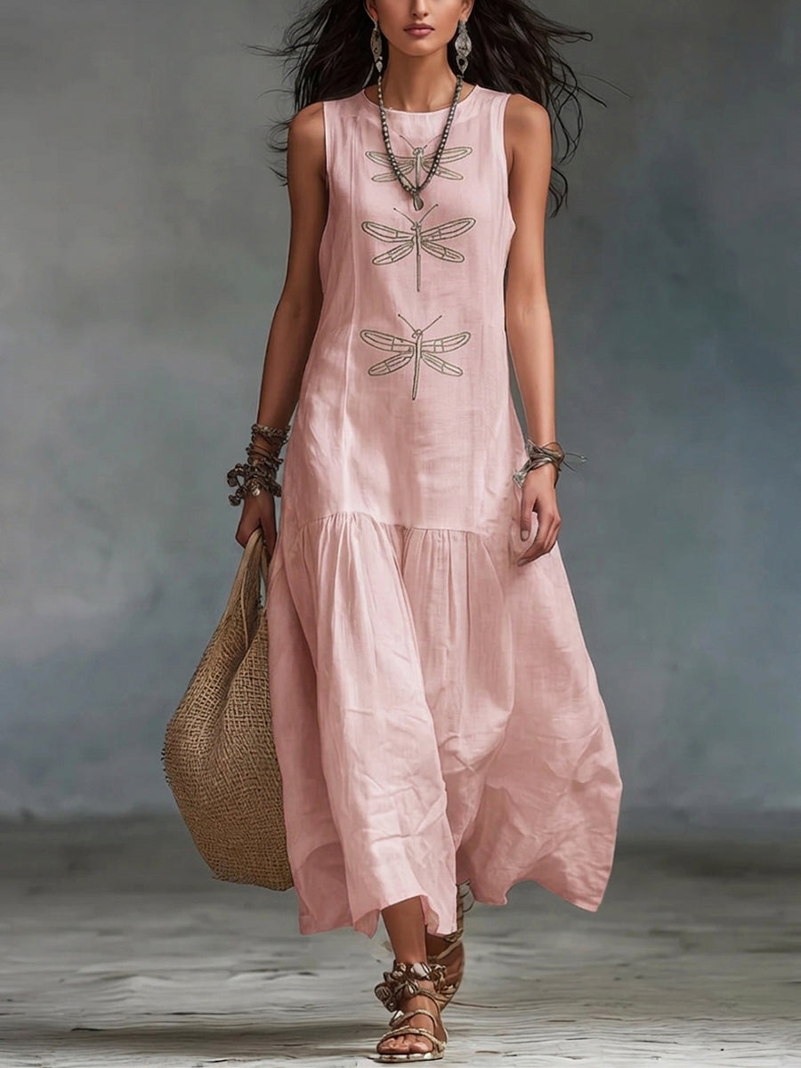 GENEVA | SLEEVELESS MAXI DRESS FOR WOMEN