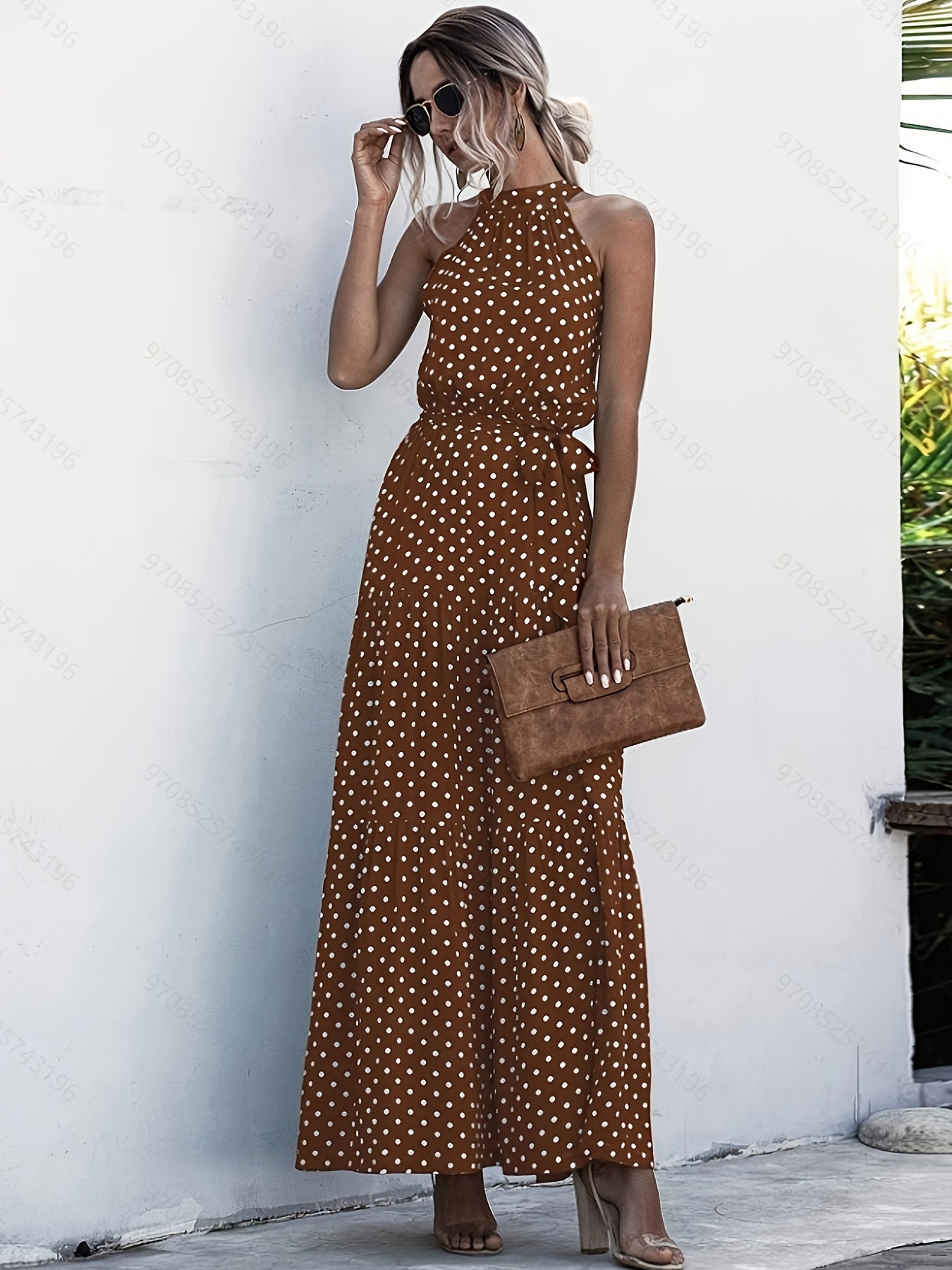 NATALIA – POLKA DOT SUMMER DRESS