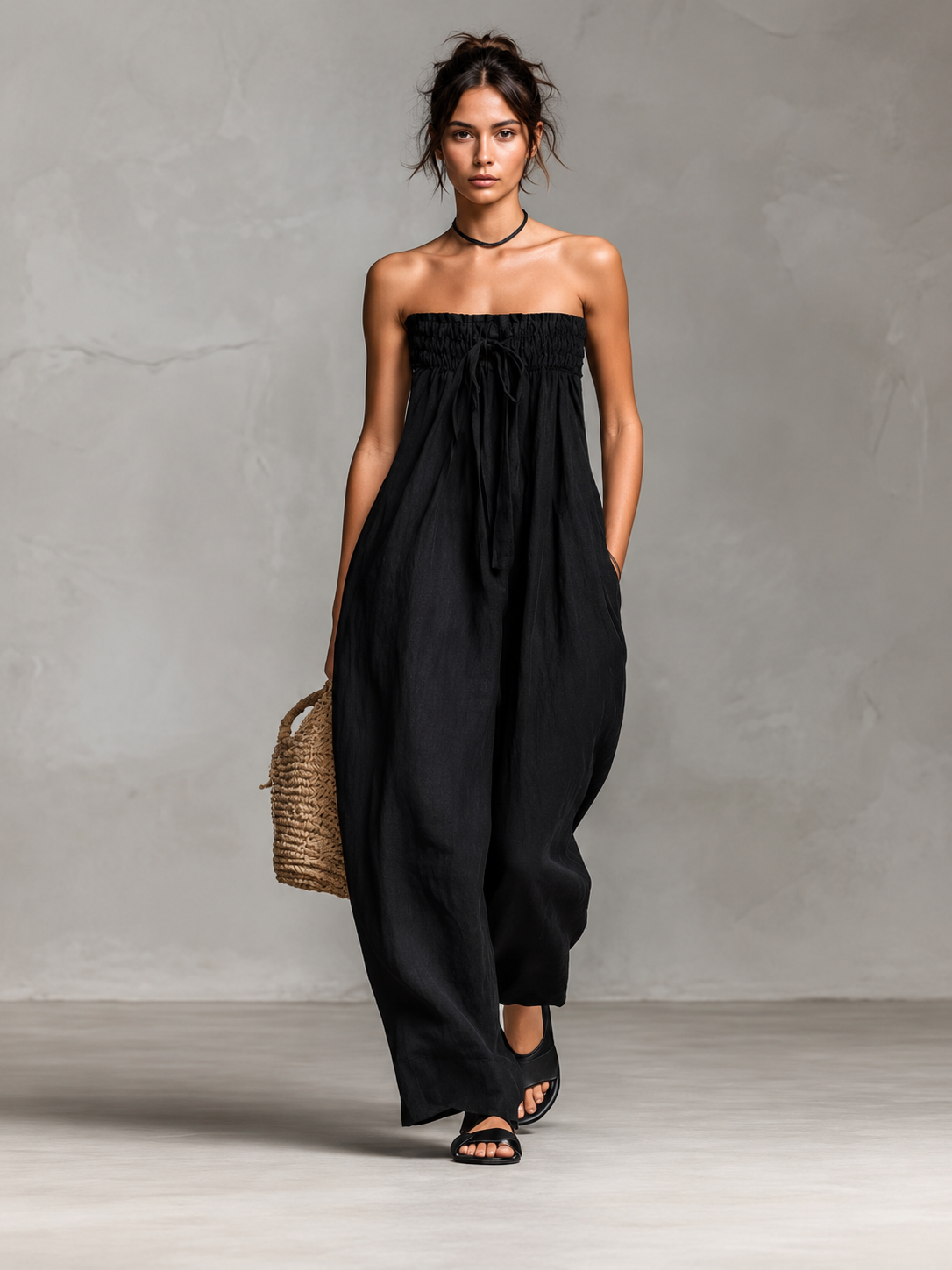 NINA | STRAPLESS JUMPSUIT FOR WOMEN