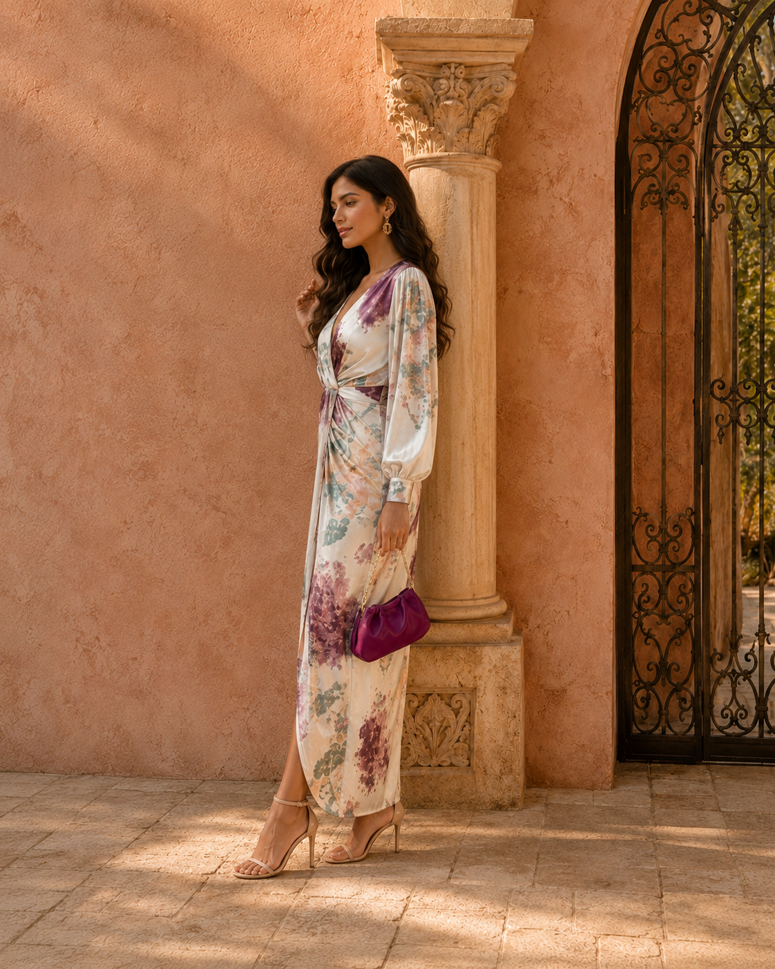 SELENE | FLORAL MAXI DRESS FOR WOMEN
