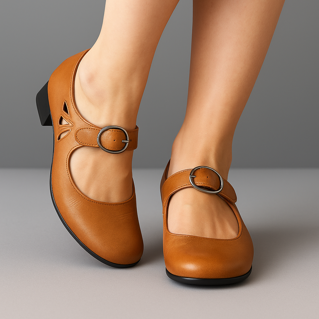 Nicole – Orthopedic Leather Sandals