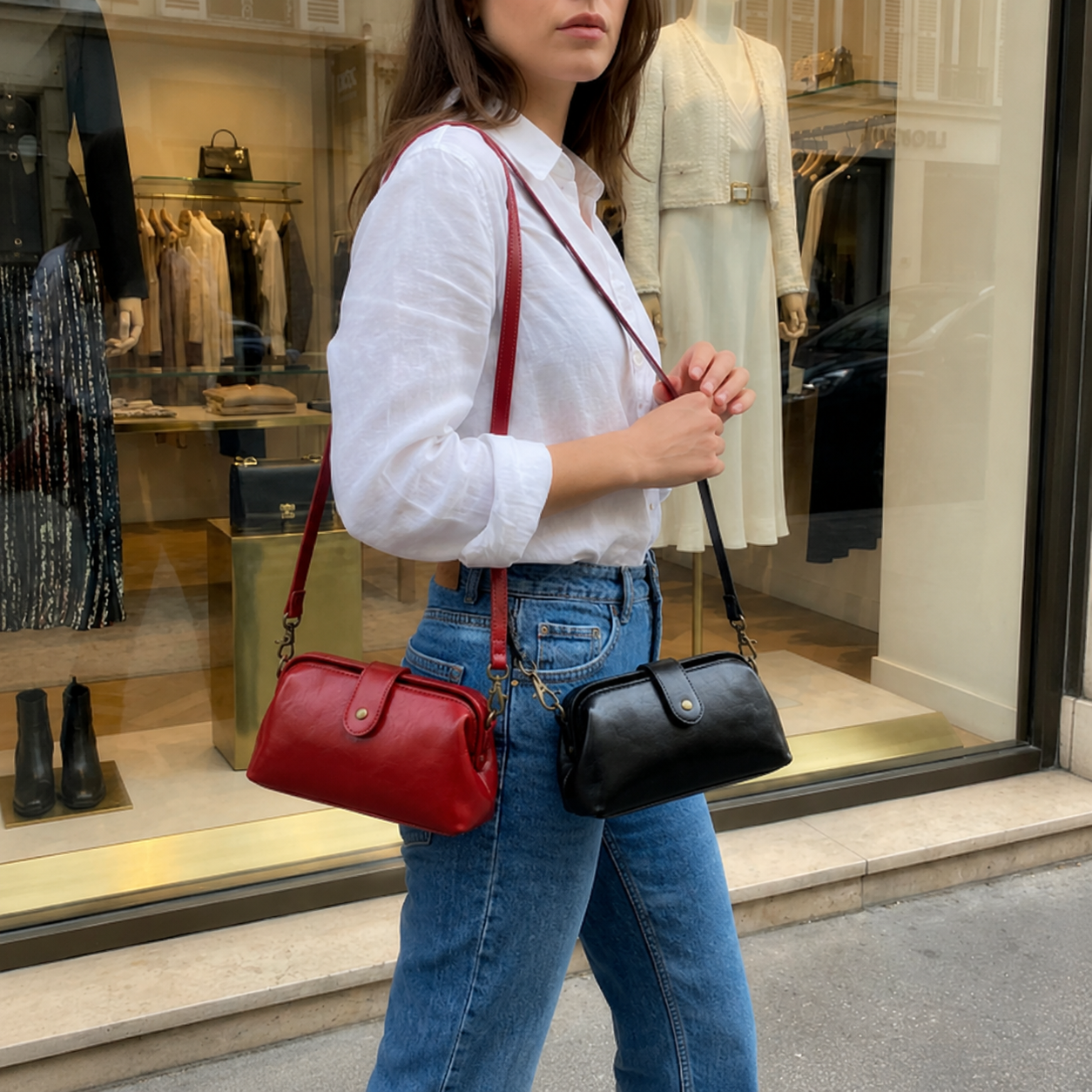 MABEL - VINTAGE CROSSBODY BAG