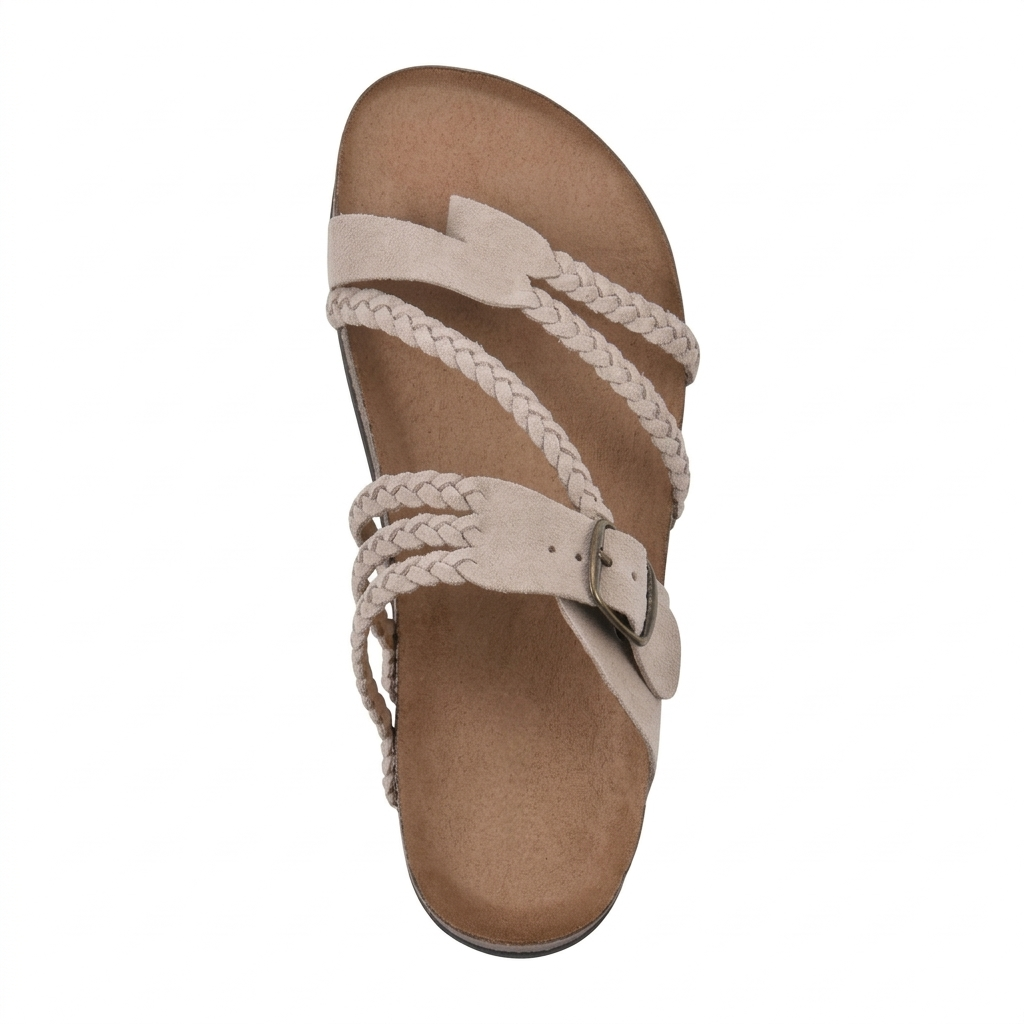 Aurora™ | Anatomical Woven Cork Sandals For Women