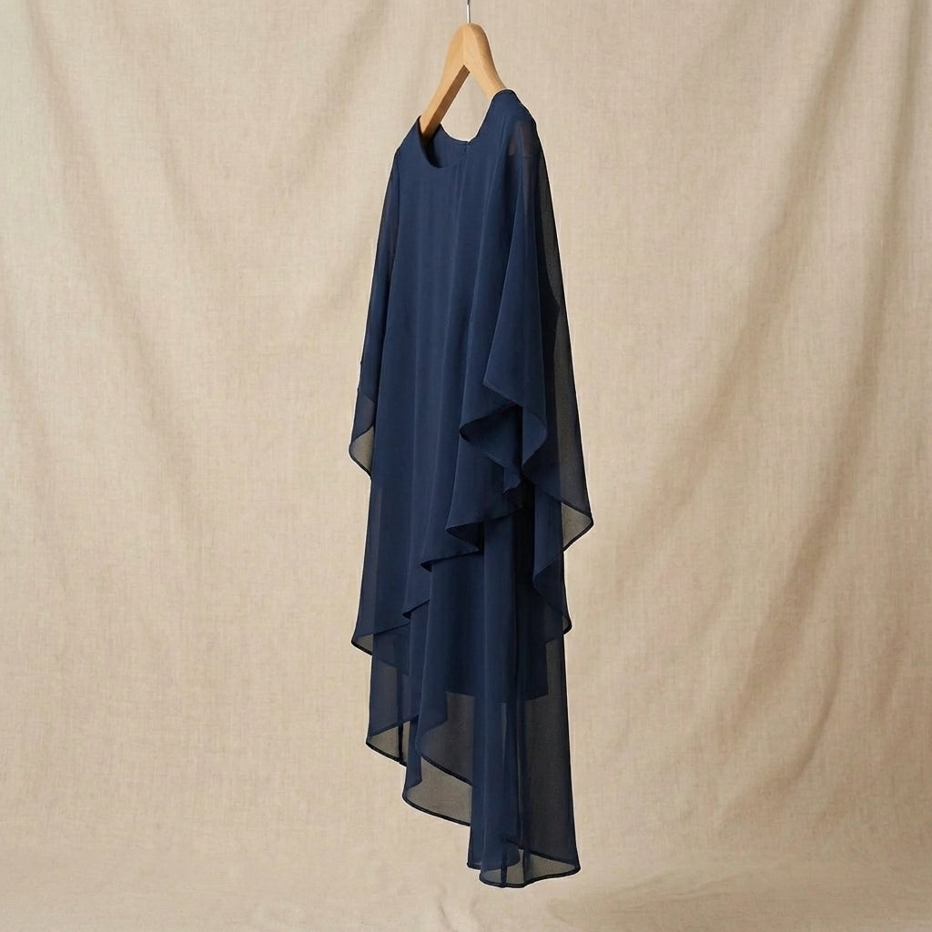 KIMMY – DRAPED TOP & PALAZZO PANTS SET