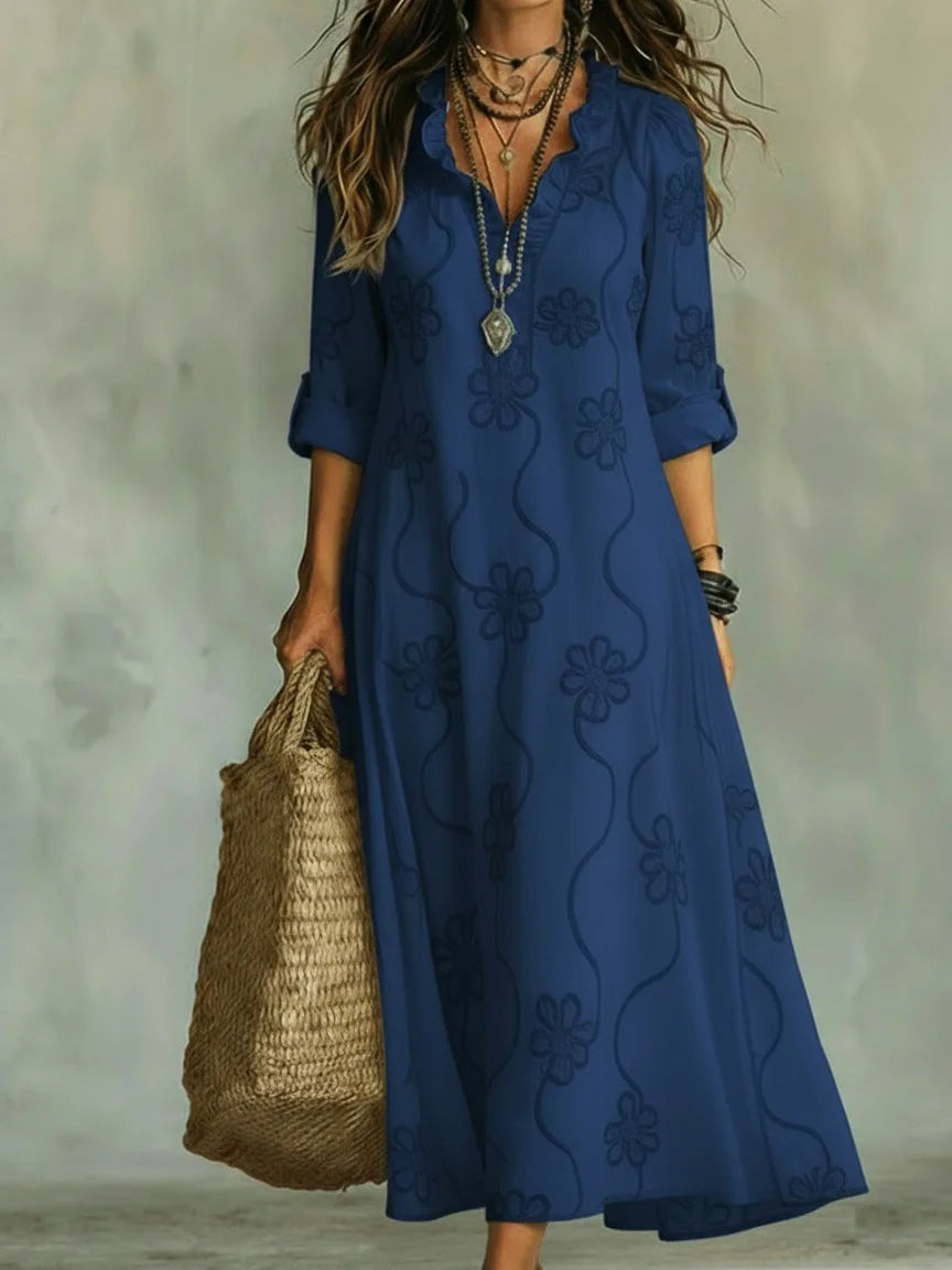 FLORE | FLORAL MAXI DRESS FOR WOMEN