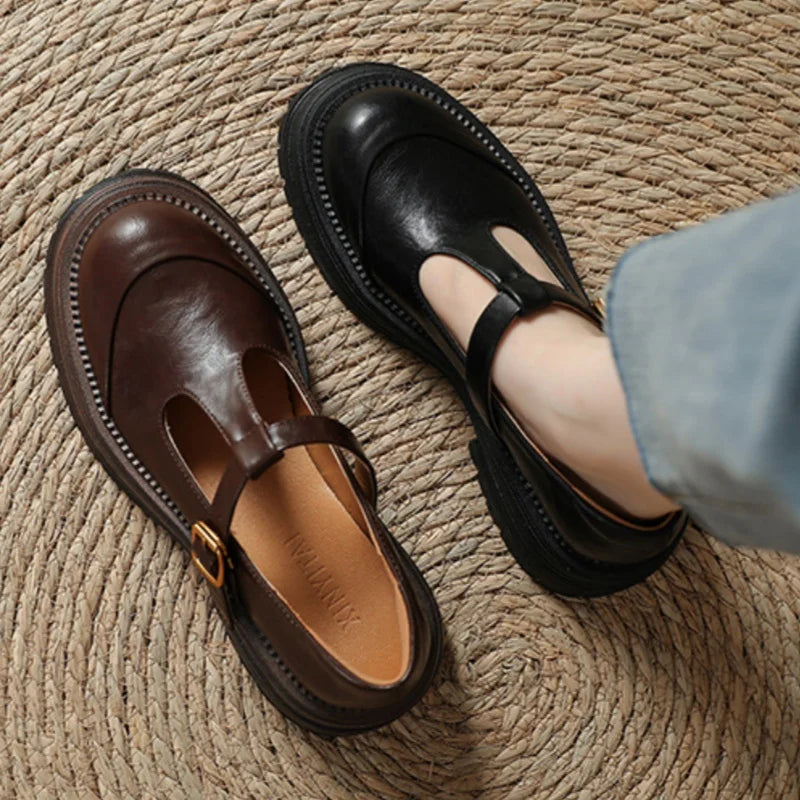 LUNA - CLASSIC T-BAR SHOES