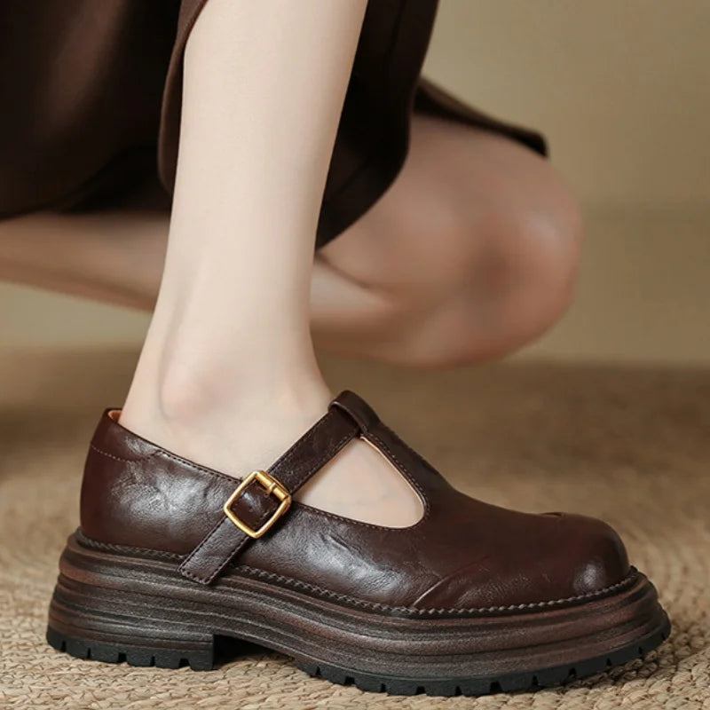 LUNA - CLASSIC T-BAR SHOES