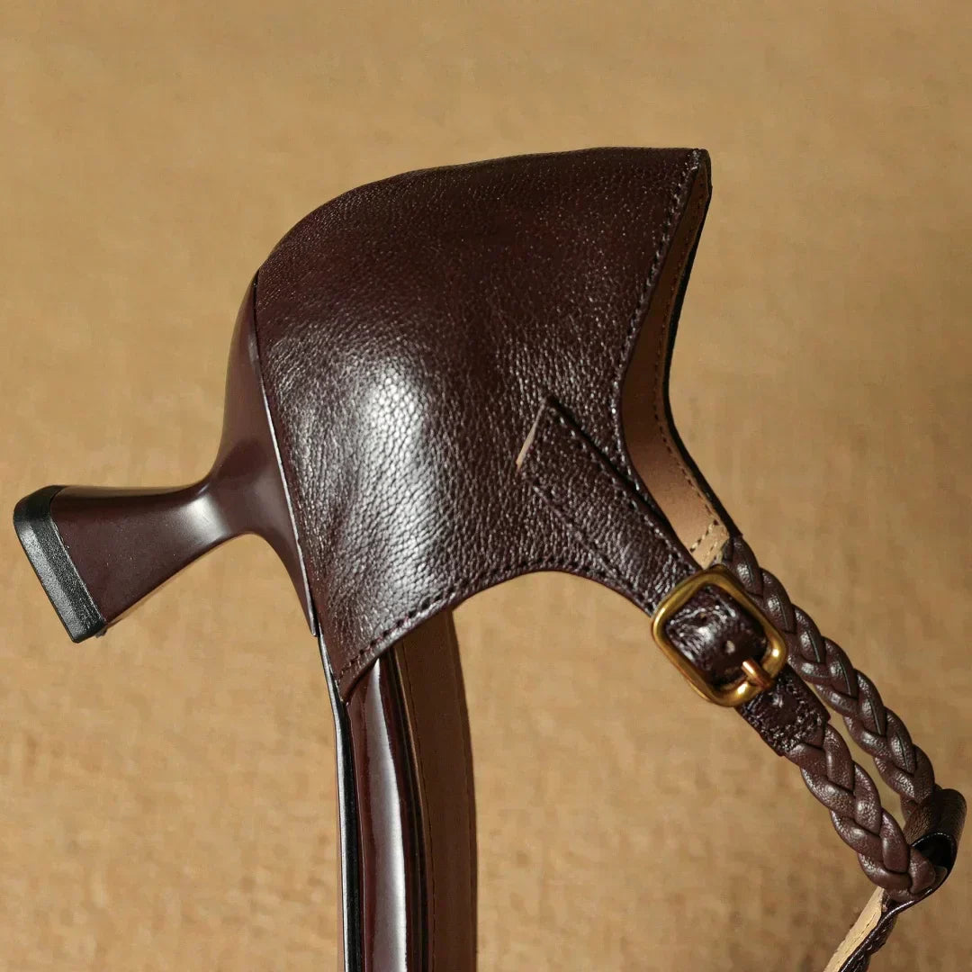 KATHY - ELEGANT LEATHER SANDALS