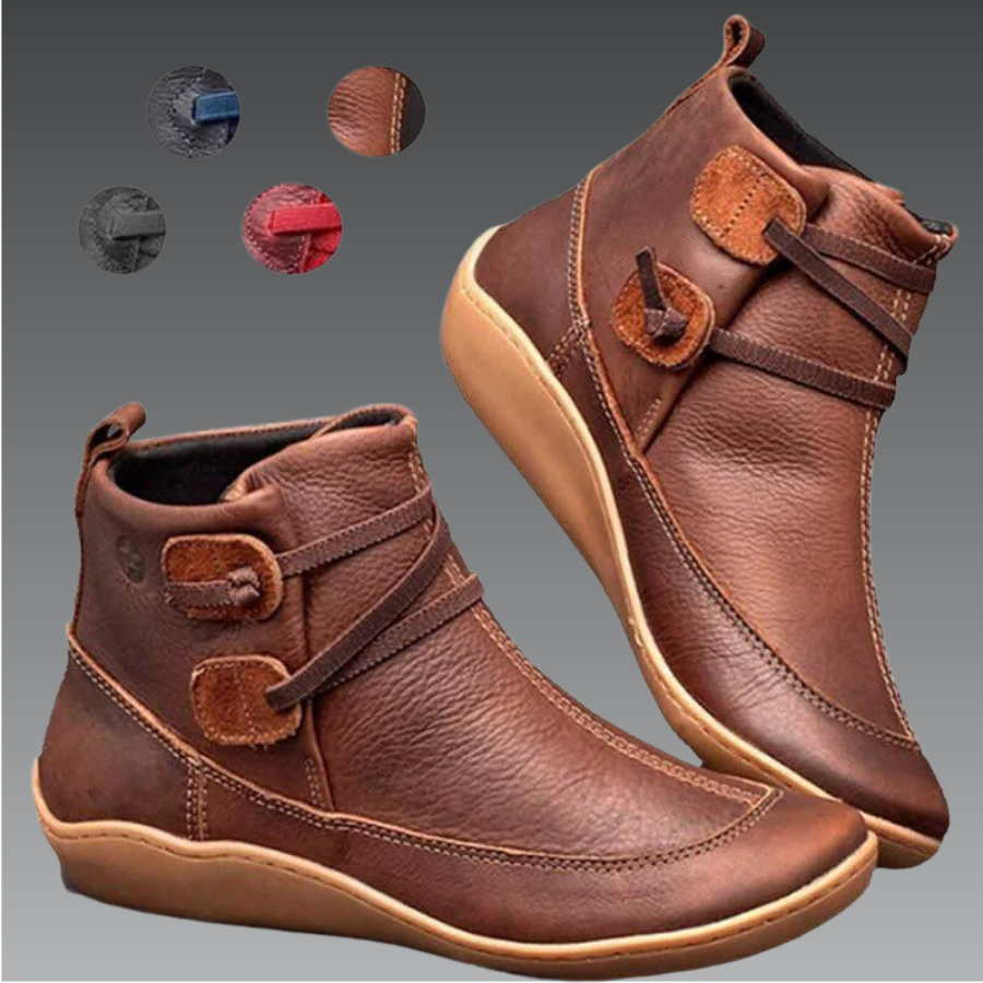 SADIE | VEGAN LEATHER COMFORT BOOTS FOR WOMEN