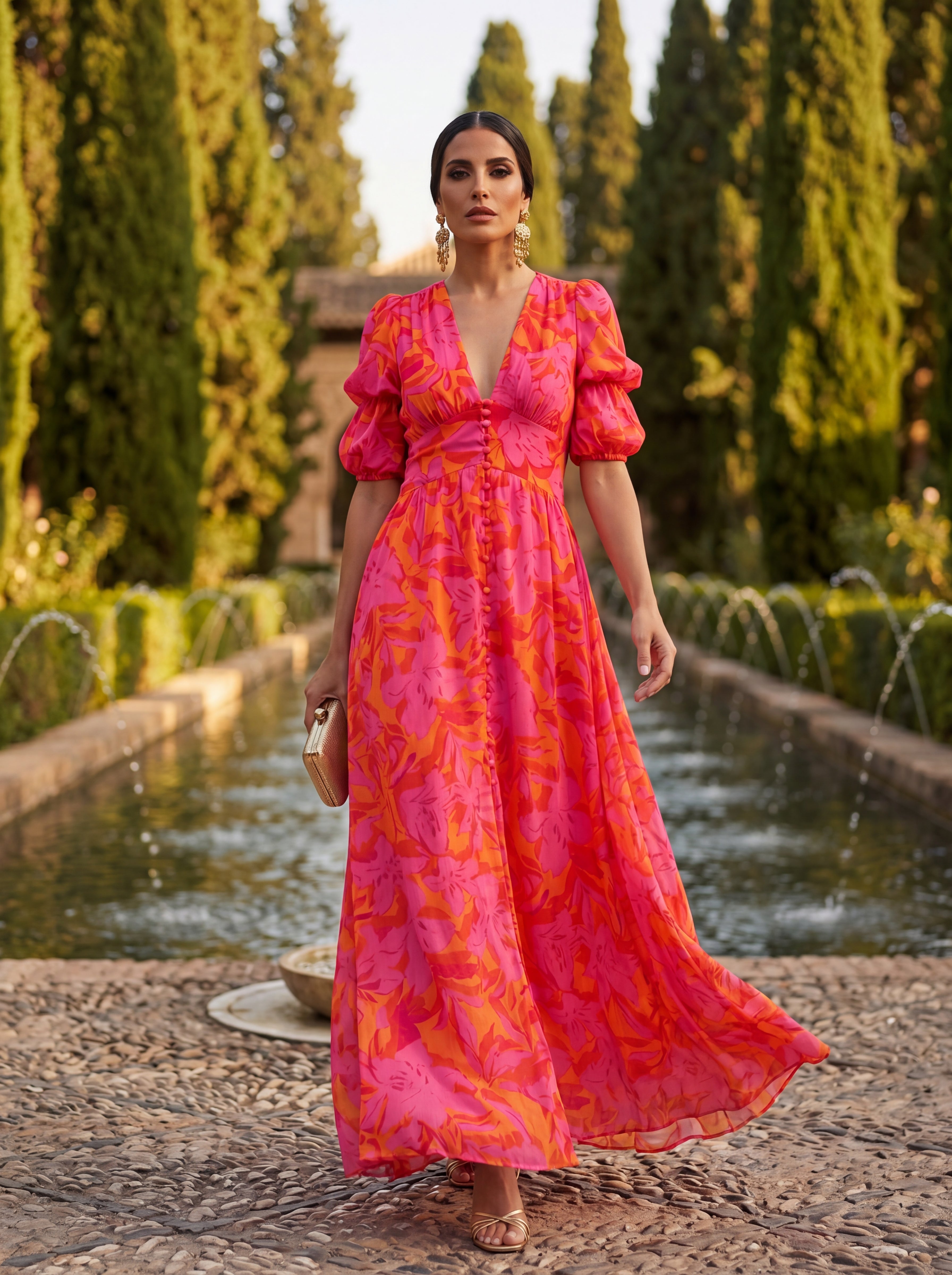 OLVERA | ELEGANT MAXI DRESS FOR WOMEN