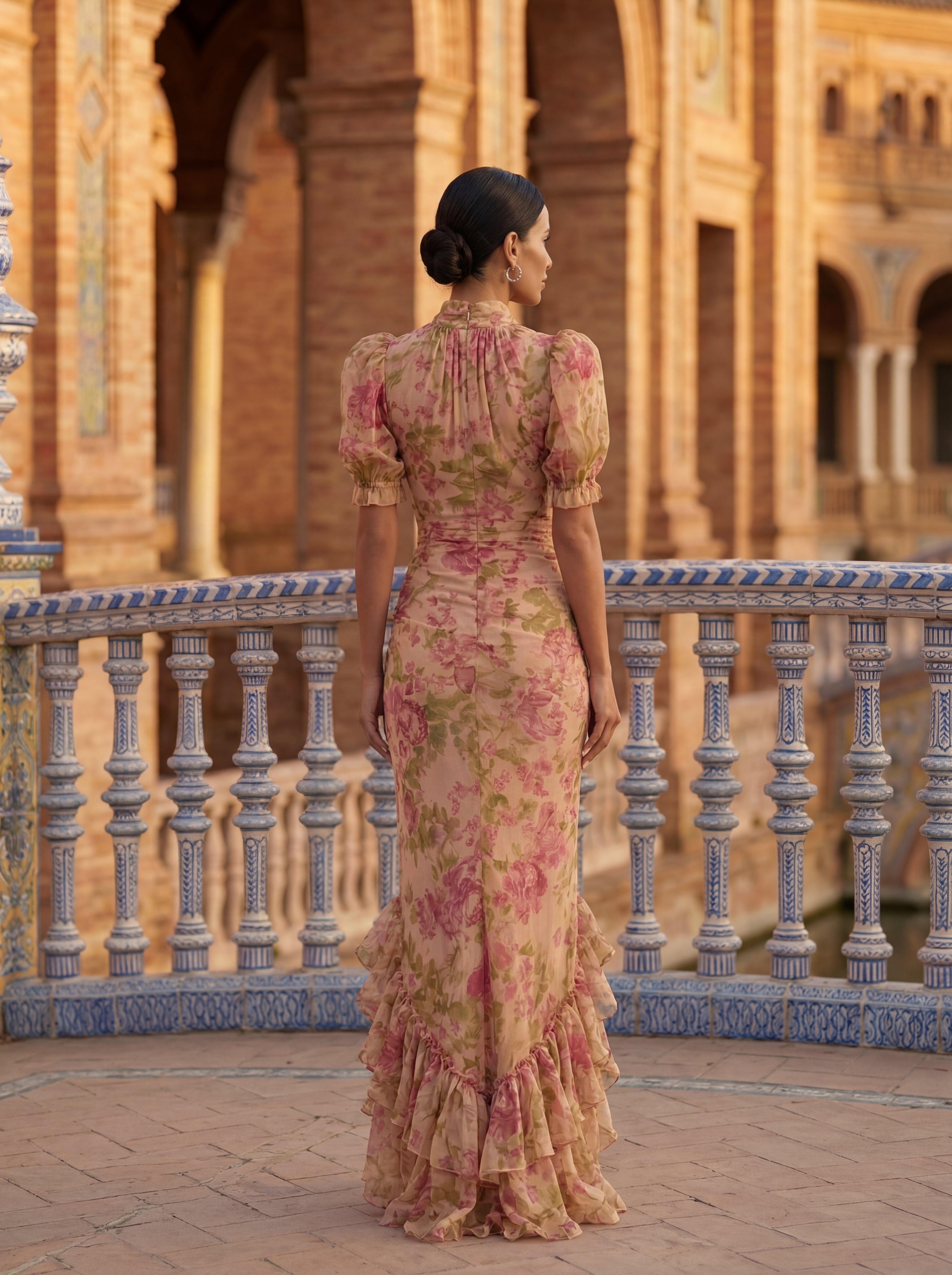 ROSALIA | ELEGANT SILK-LOOK MAXI DRESS FOR WOMEN