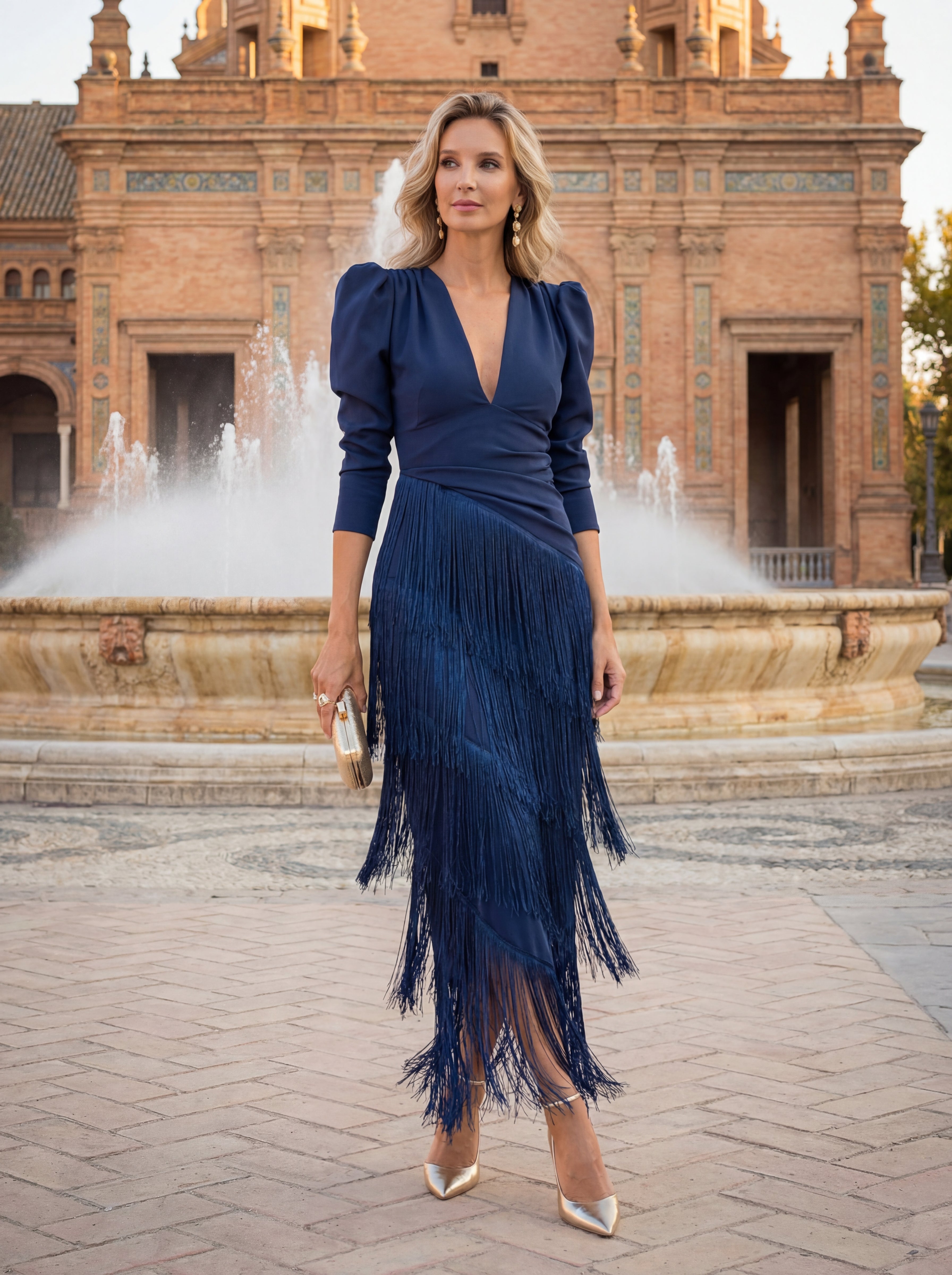 SIENNA | FRINGE MAXI DRESS FOR WOMEN