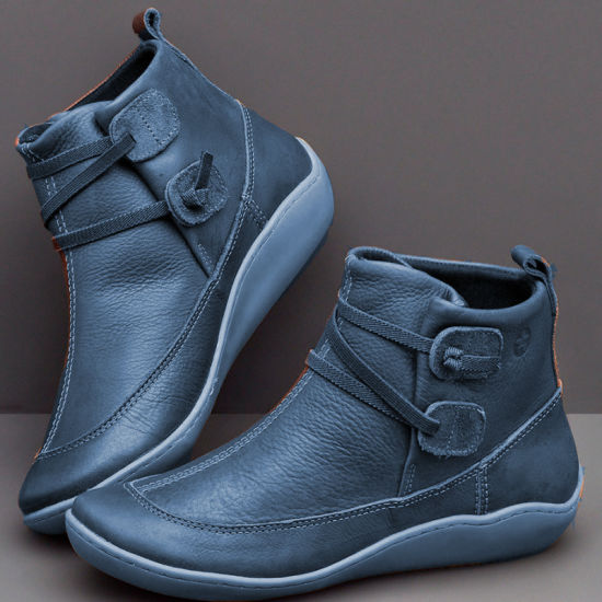 SADIE | VEGAN LEATHER COMFORT BOOTS FOR WOMEN