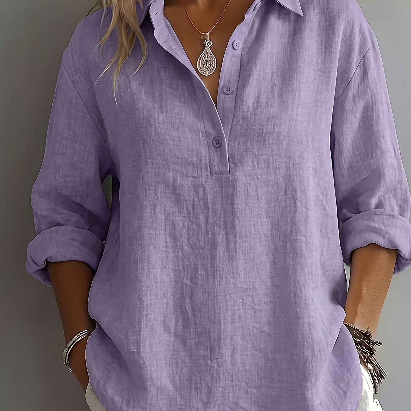 OLIVIA – CHIC LOOSE-FIT BLOUSE