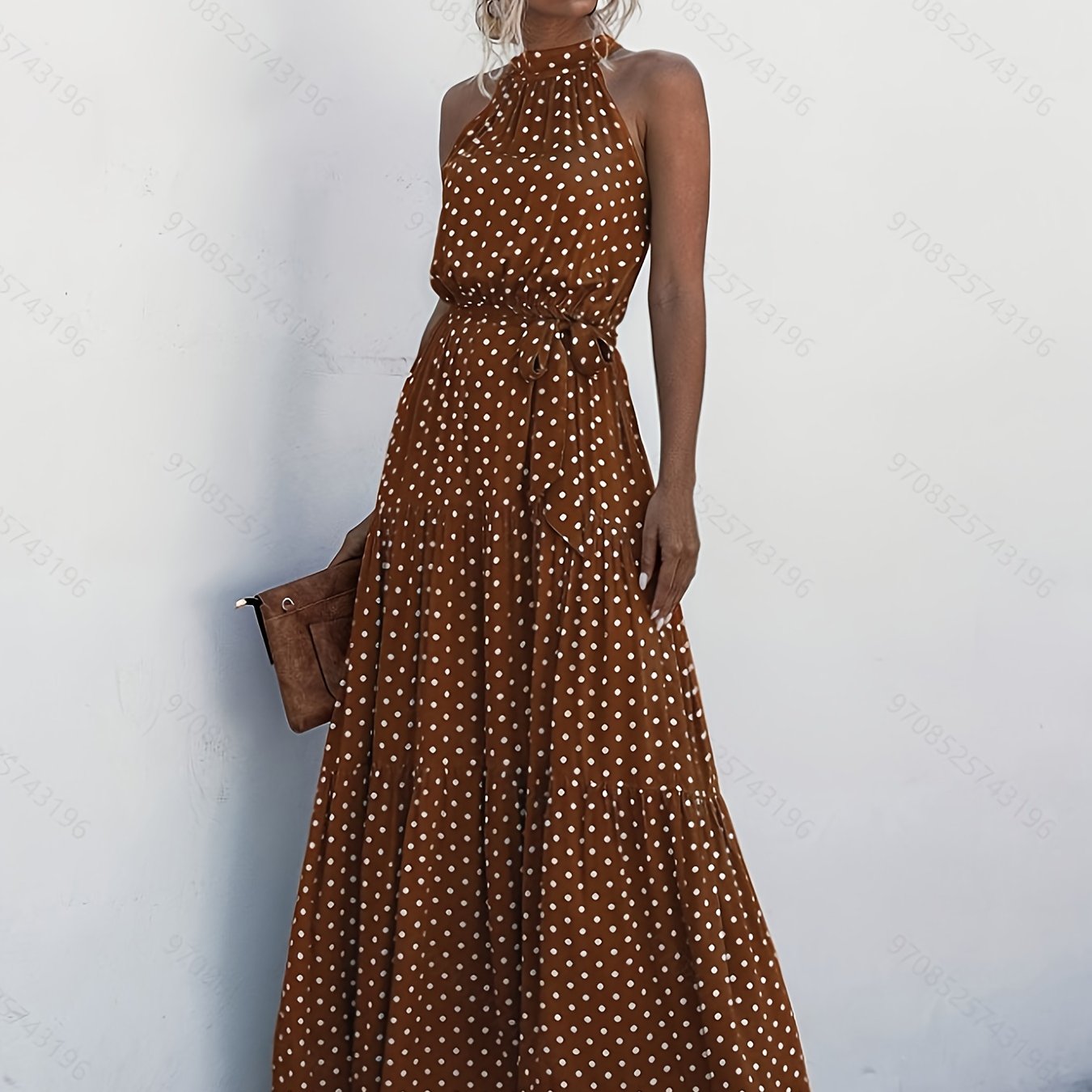 NATALIA – POLKA DOT SUMMER DRESS