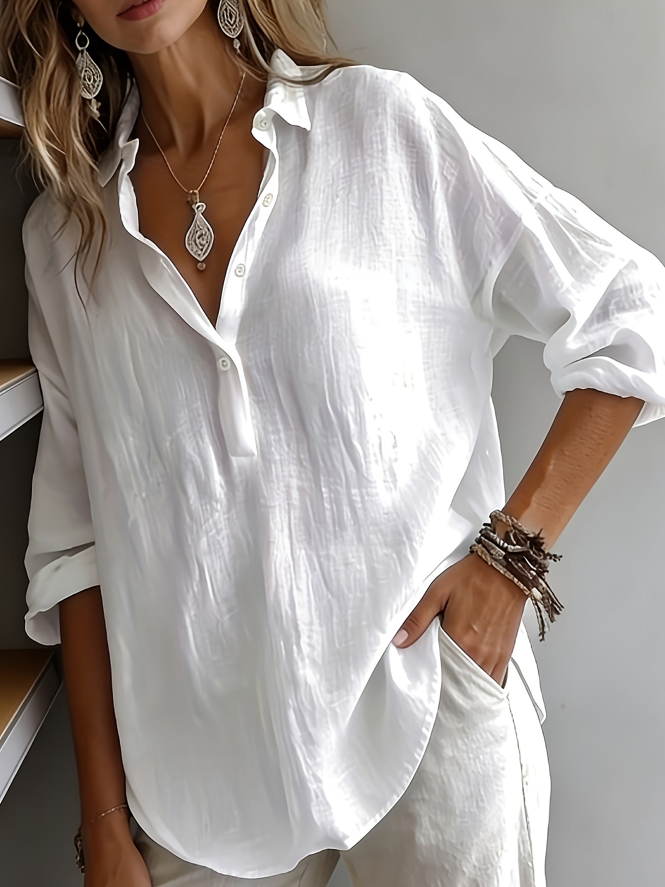 OLIVIA – CHIC LOOSE-FIT BLOUSE