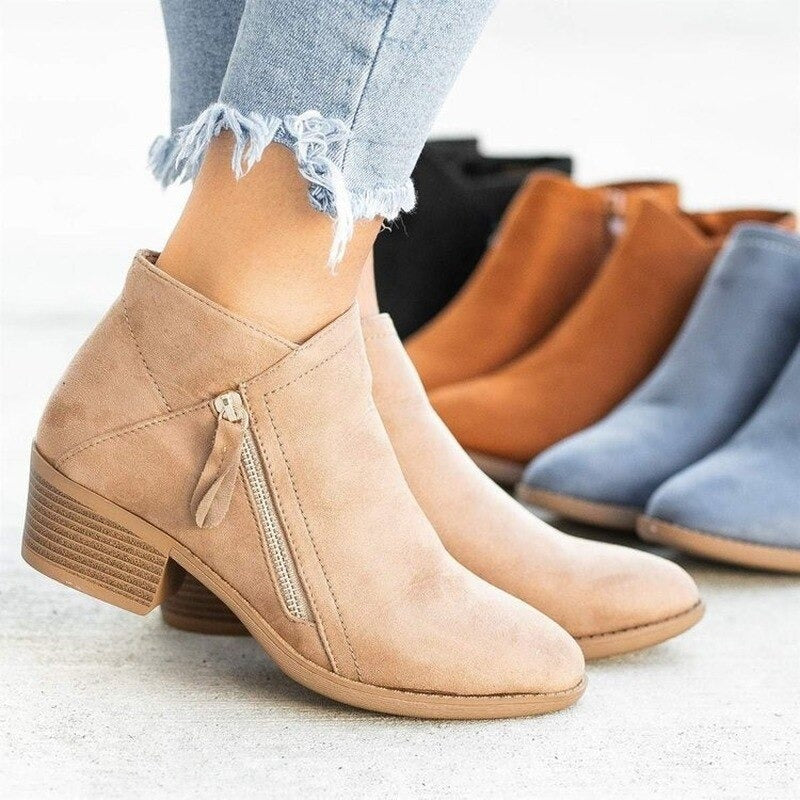JOSIE | ORTHOPEDIC HEELED BOOTS FOR WOMEN