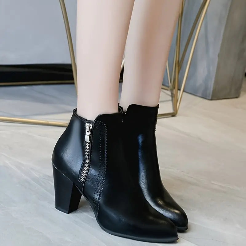 AMARISA | COMFORT CHUNKY HEELS FOR WOMEN