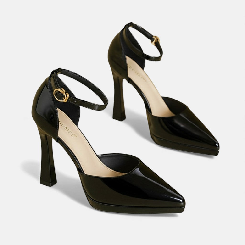 EVETTE - LEATHER HEELS